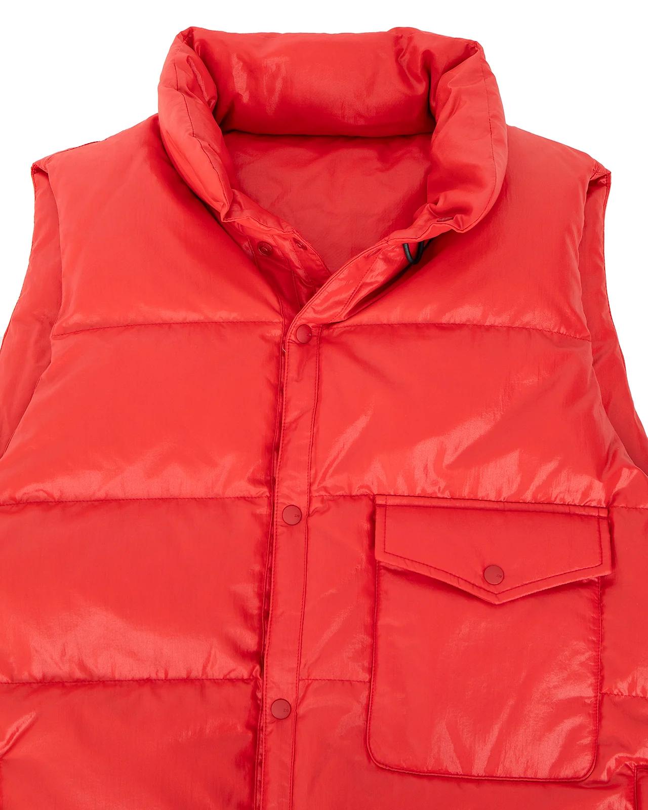 Daiwa Pier39 Tech Climbers Down Vest, Red (Reversible) - Image 4