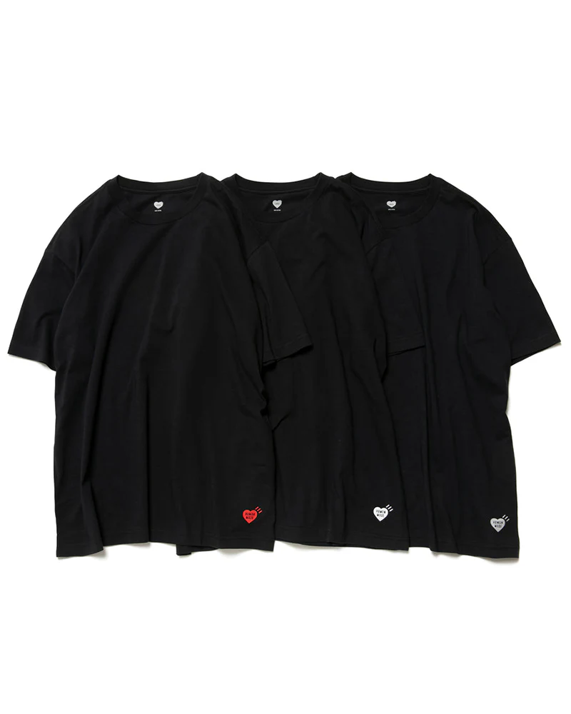 Human Made 3-Pack T-Shirt Set, Black