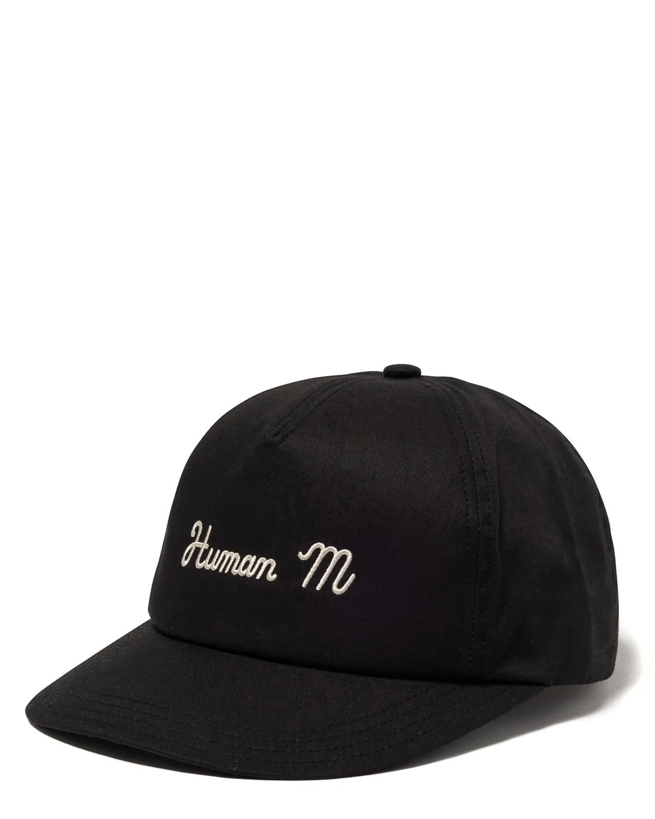 Human Made 5 Panel Twill Cap, Black