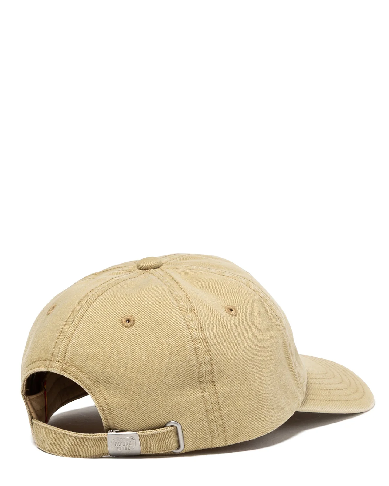 Human Made 6 Panel Twill Cap, Beige - Image 2