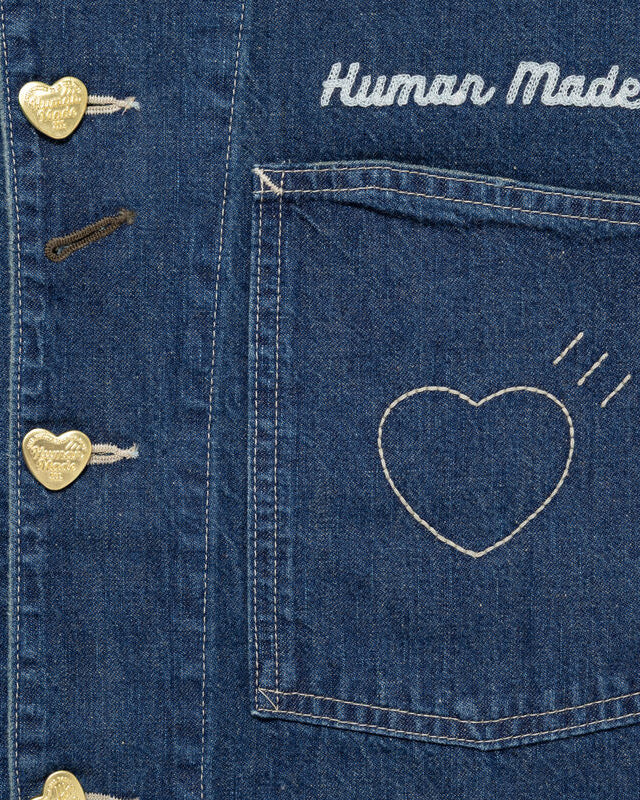 Human Made Denim Coverall Jacket - Image 4