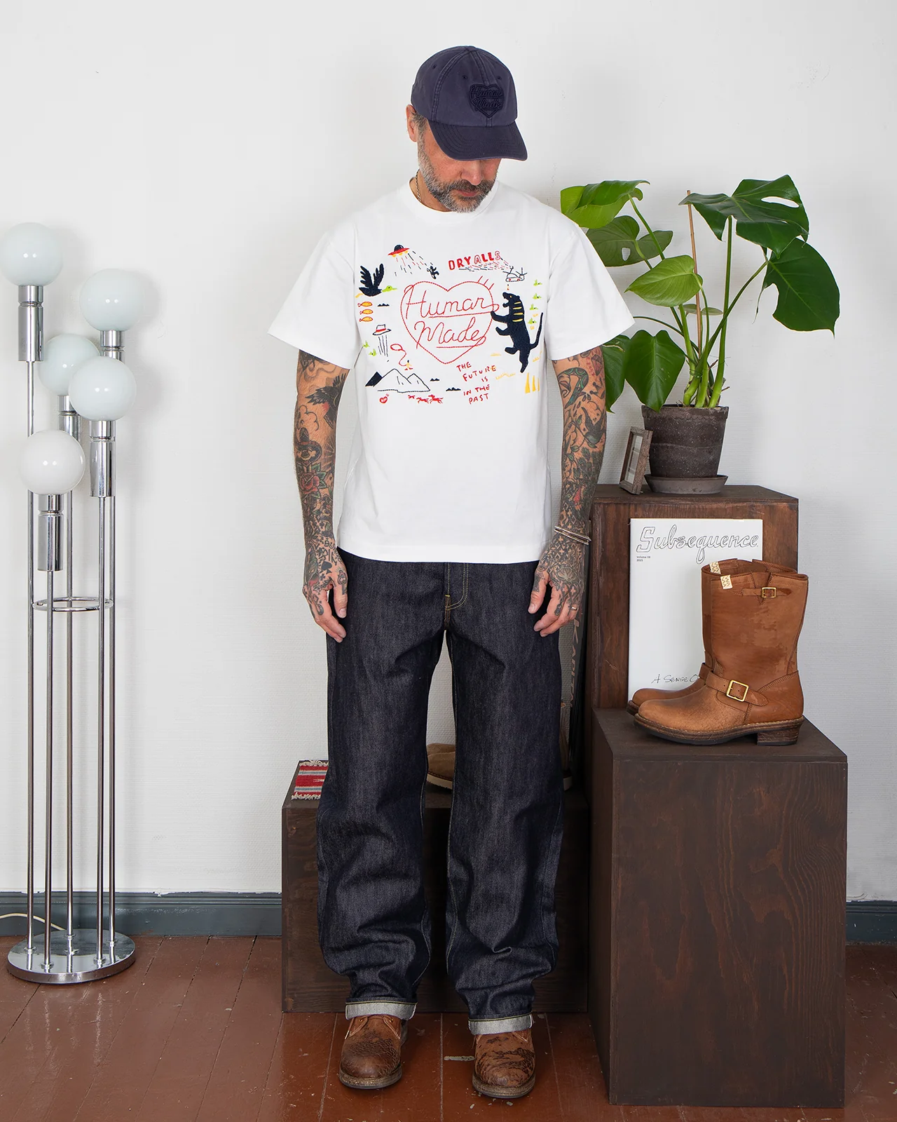 Human Made Embroidered T-Shirt - Image 2