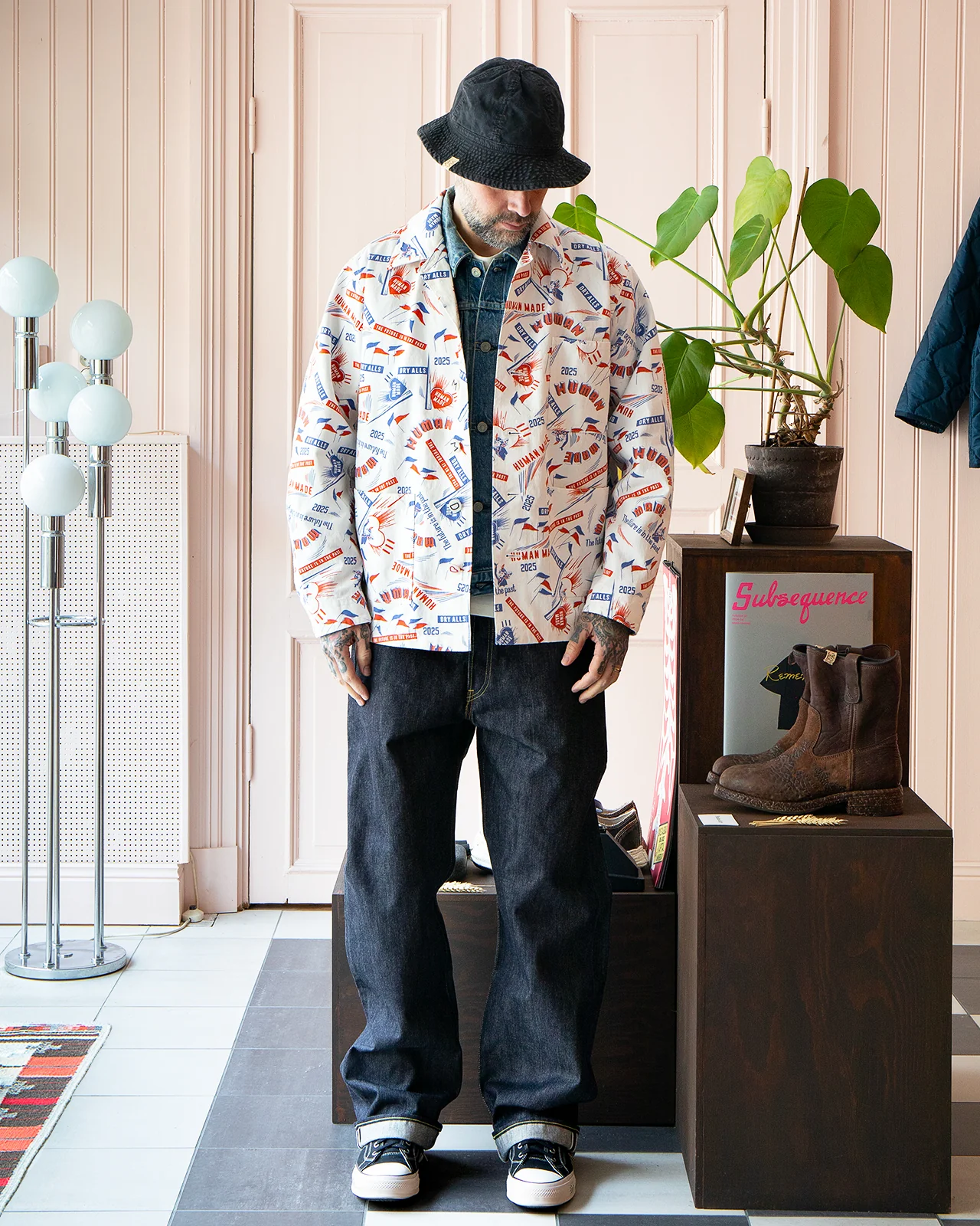 Human Made Printed Coverall Jacket - Image 2