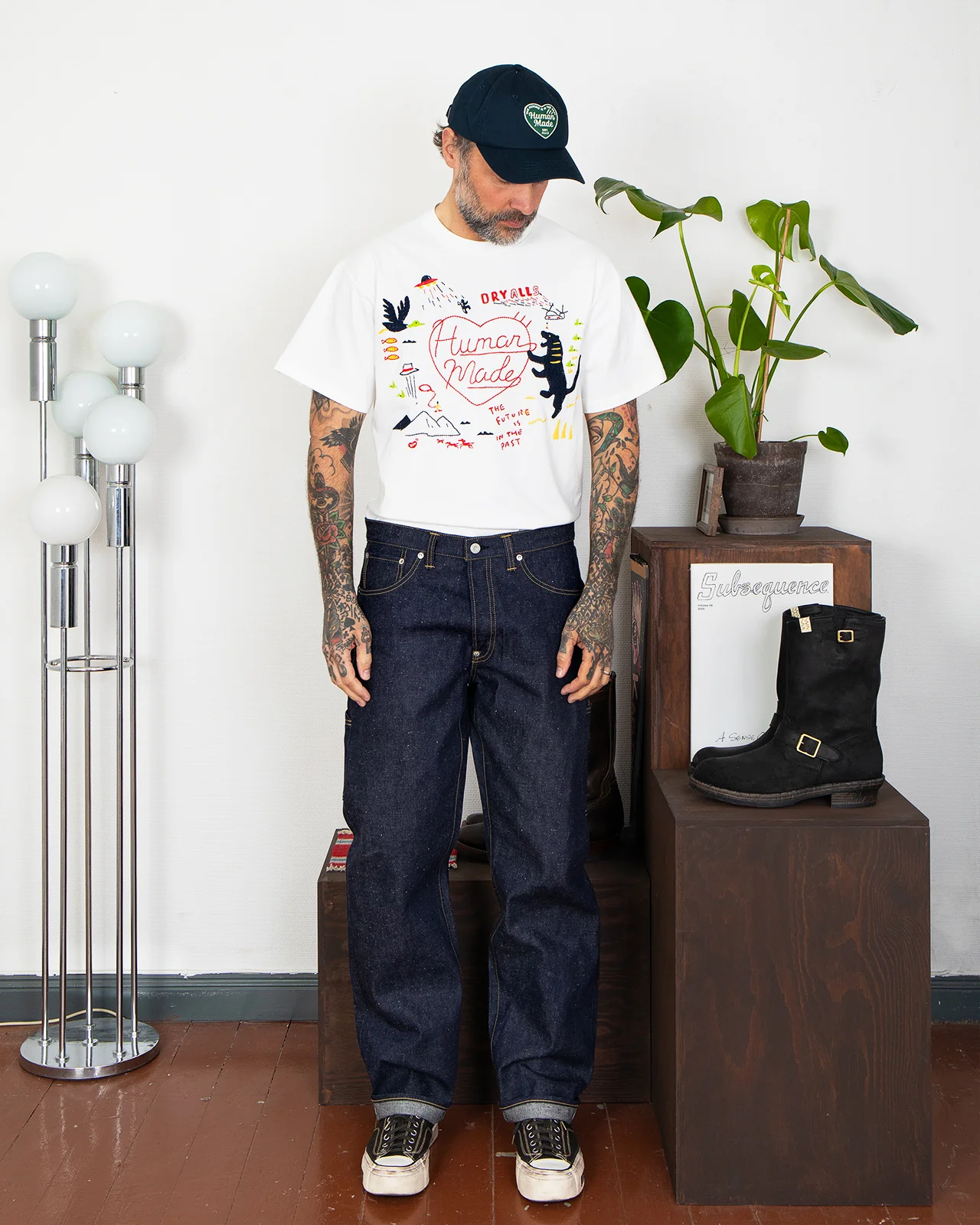 Human Made Straight Denim Pants Past - Image 2