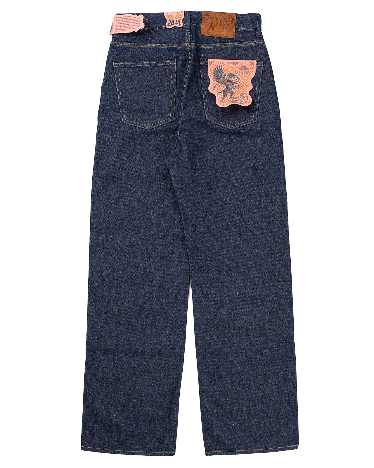 Indigofera Audrey Denim Pants, Soaked - Image 2