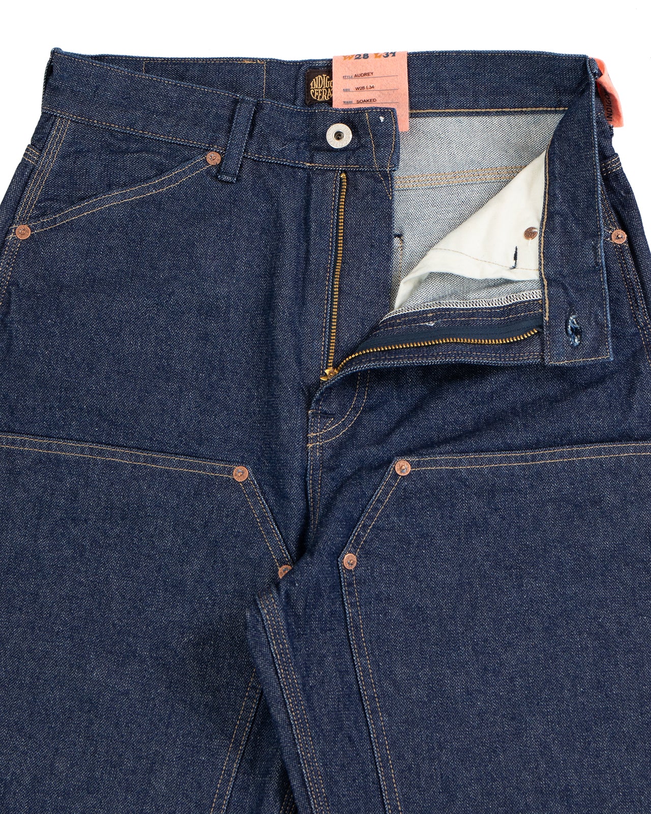 Indigofera Audrey Denim Pants, Soaked - Image 4