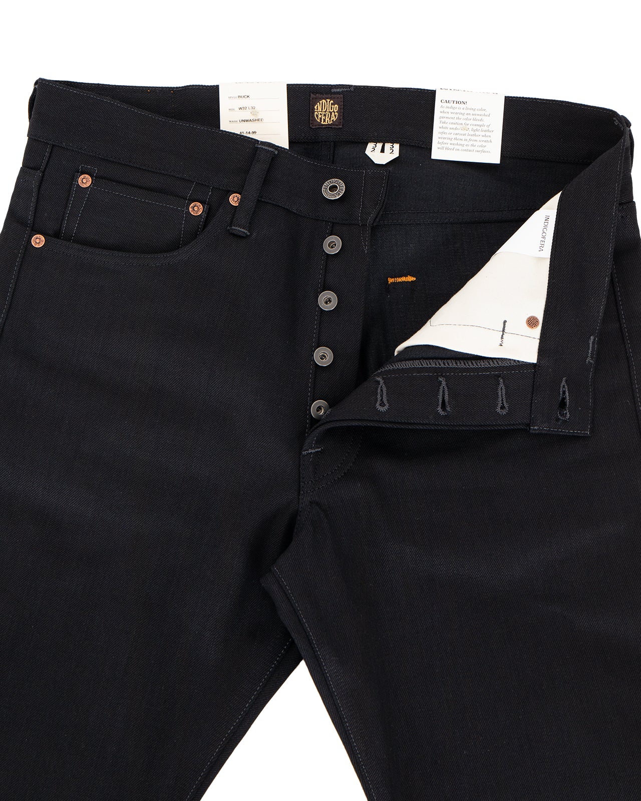 Indigofera Buck Jeans, Gunpowder - Image 4