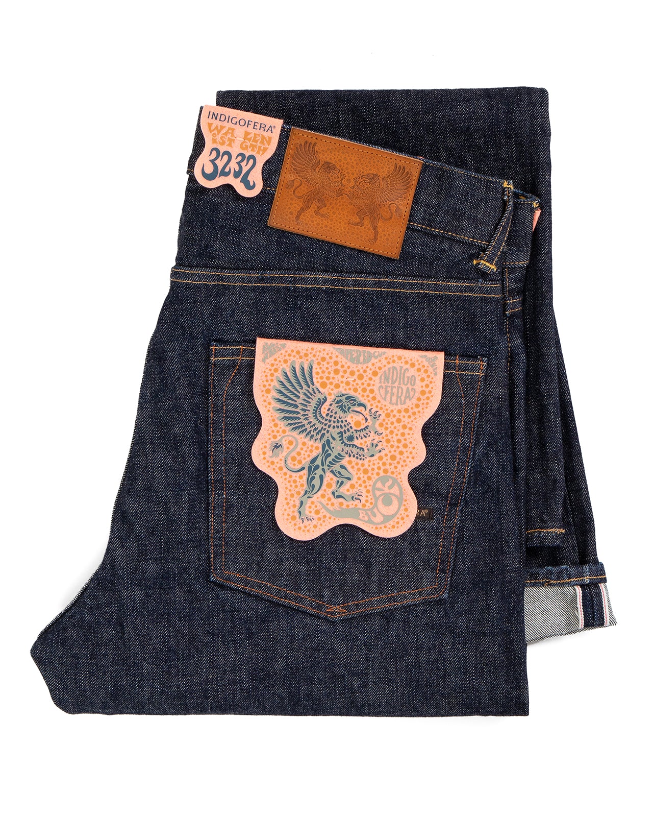 Indigofera Buck Jeans, Shiroyama, Soaked - Image 4