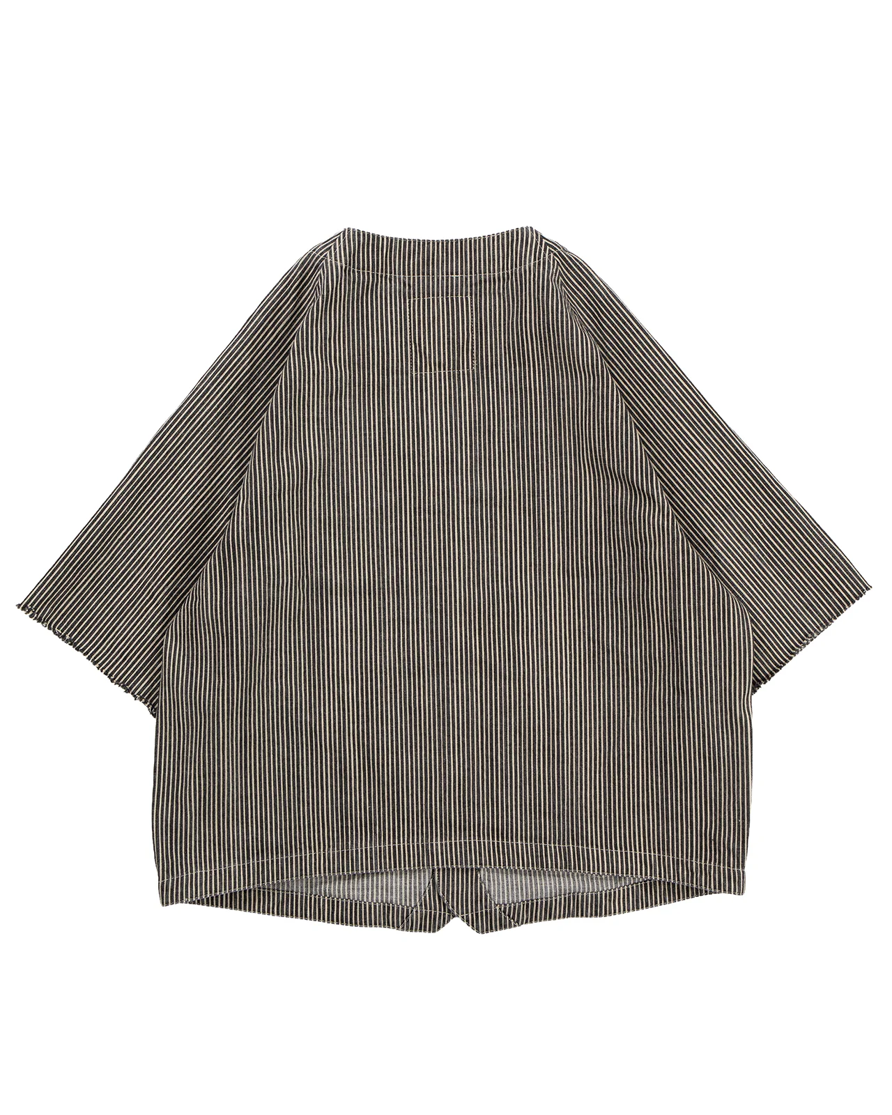 Indigofera Cobb Shirt, Hickory Stripe, Black / White - Image 5