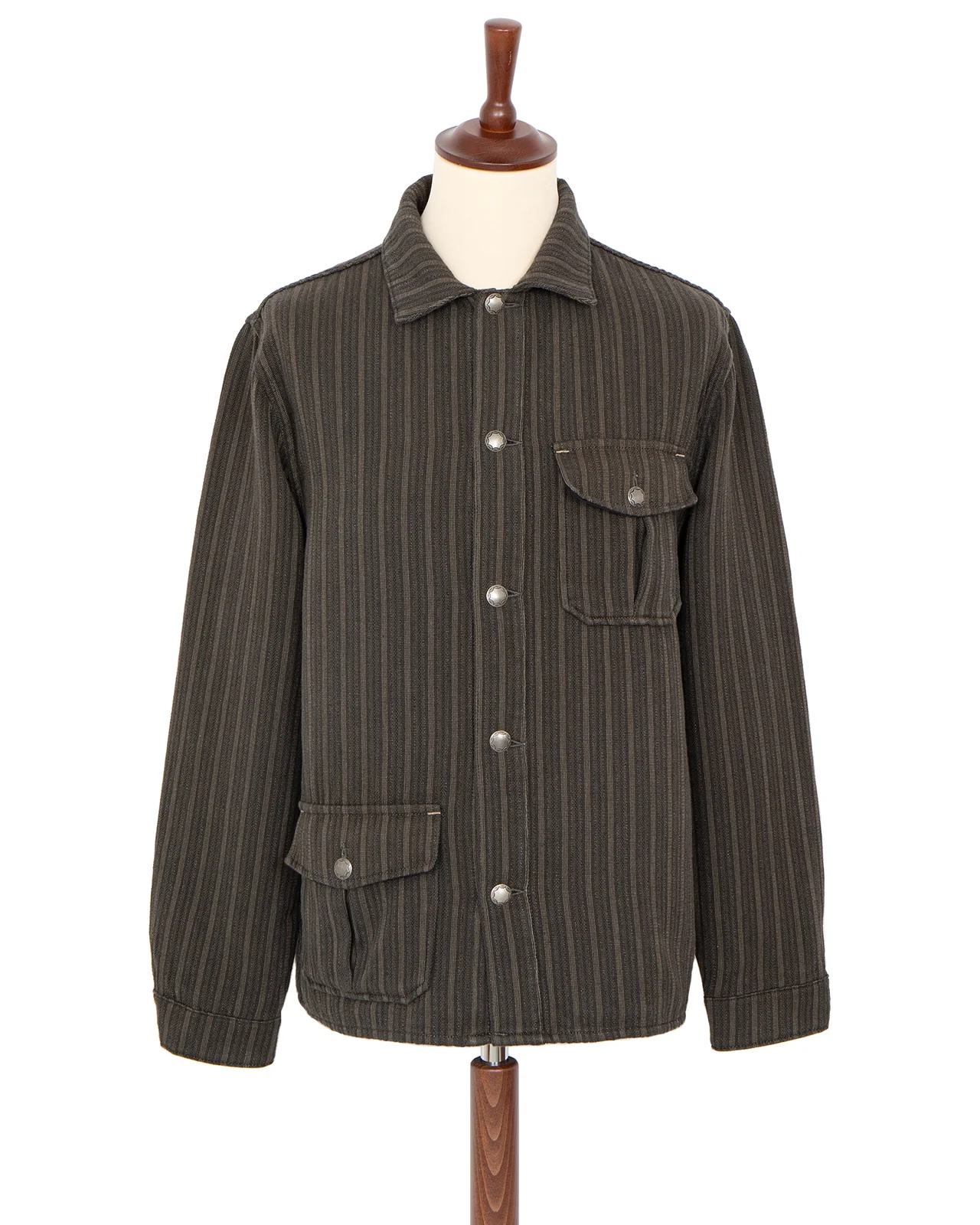 Indigofera Conway Jacket, Charcoal / Beige
