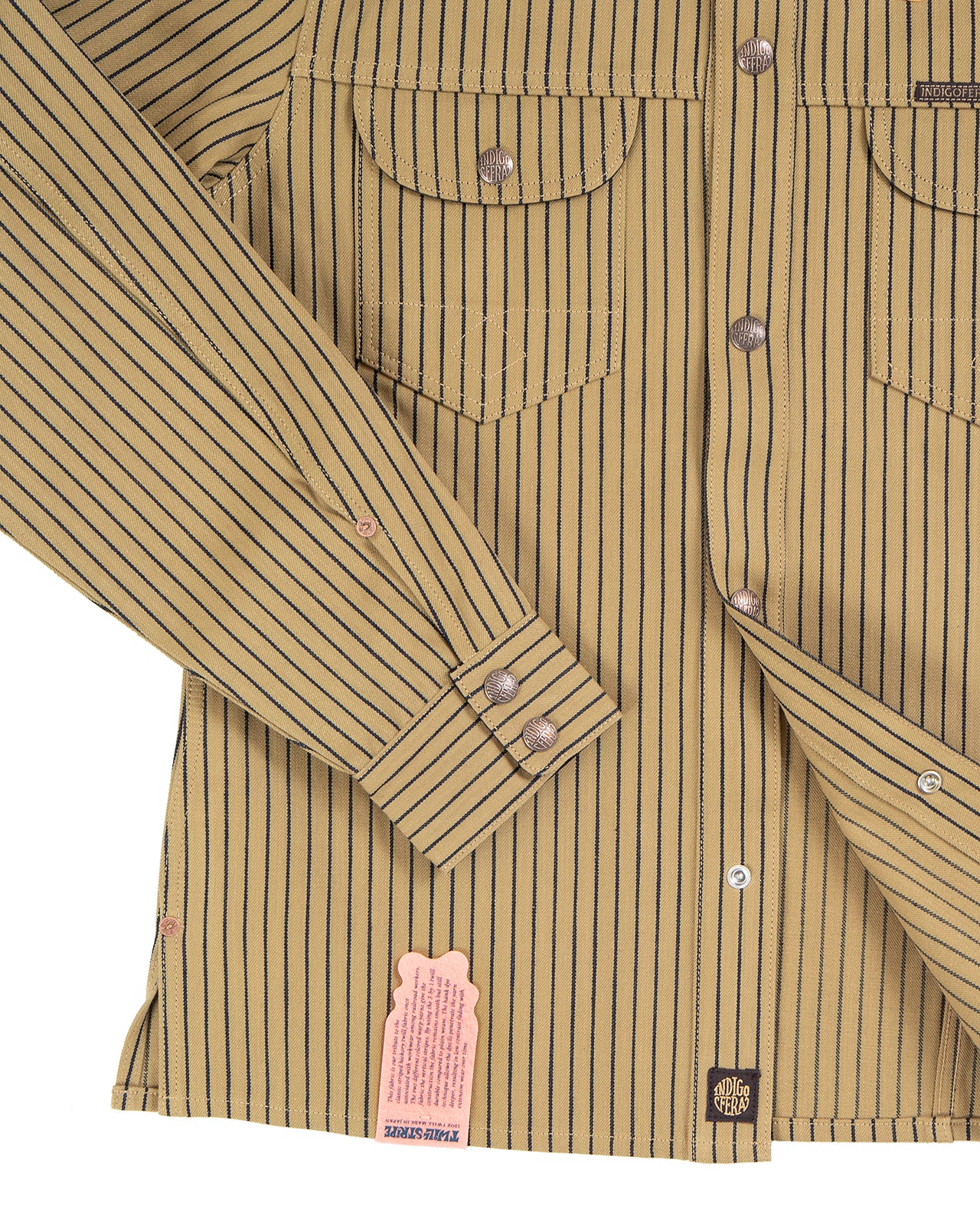 Indigofera Copeland Jacket, Root Stripe - Image 4