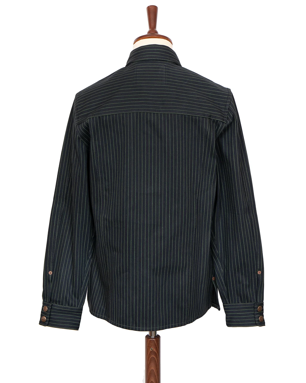 Indigofera Copeland Jacket, Viridescent Stripe - Image 4