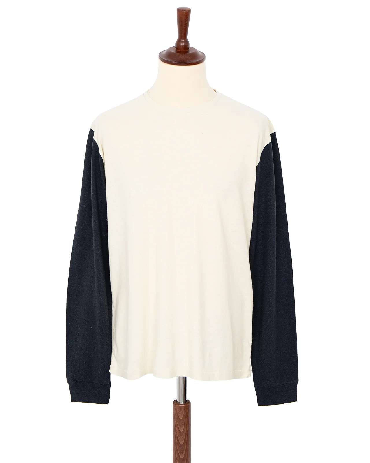 Indigofera Dale Sweater, Vintage White / Marshall Black