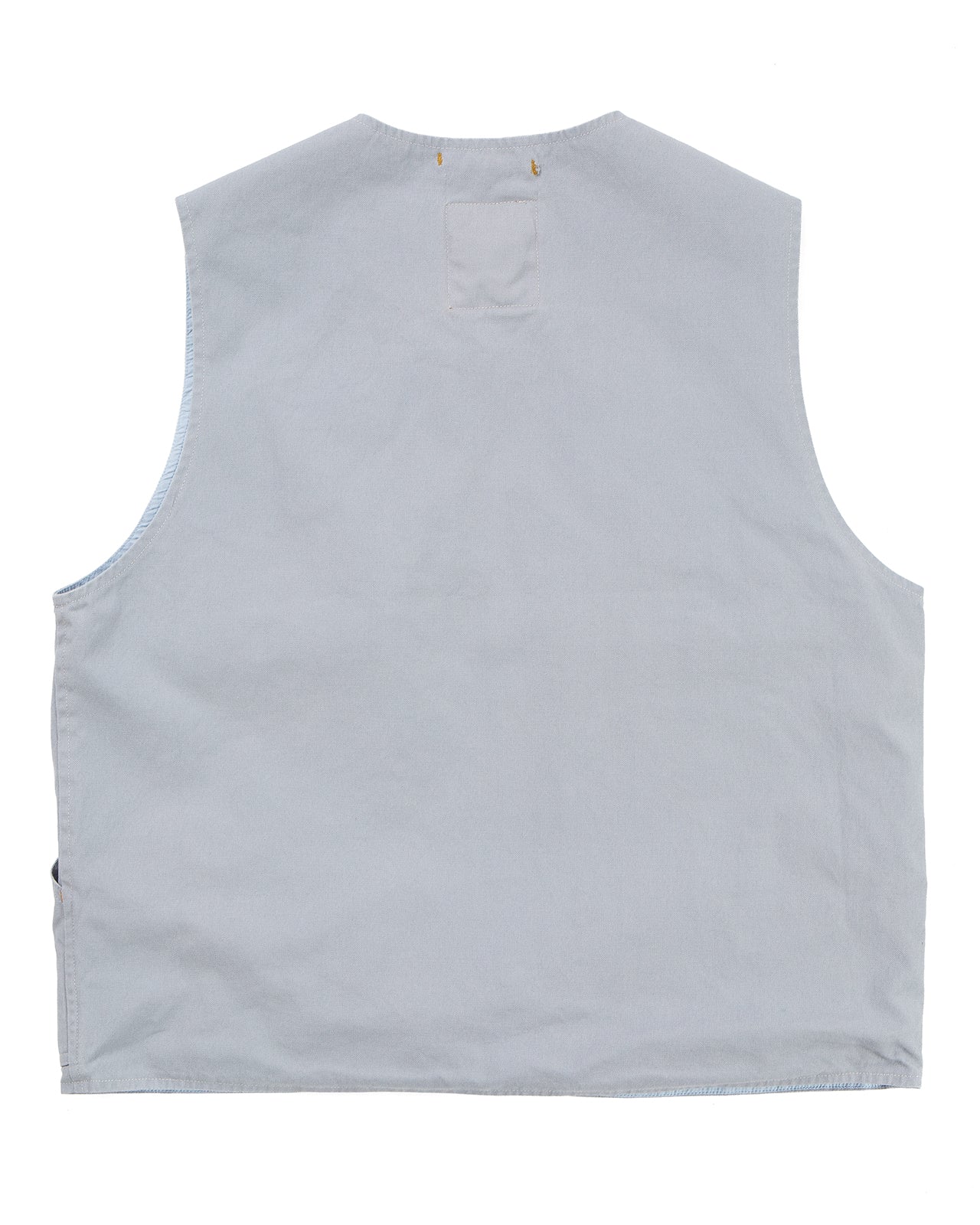 Indigofera Dryden Vest, Cotton Canvas, Dusty Blue - Image 5