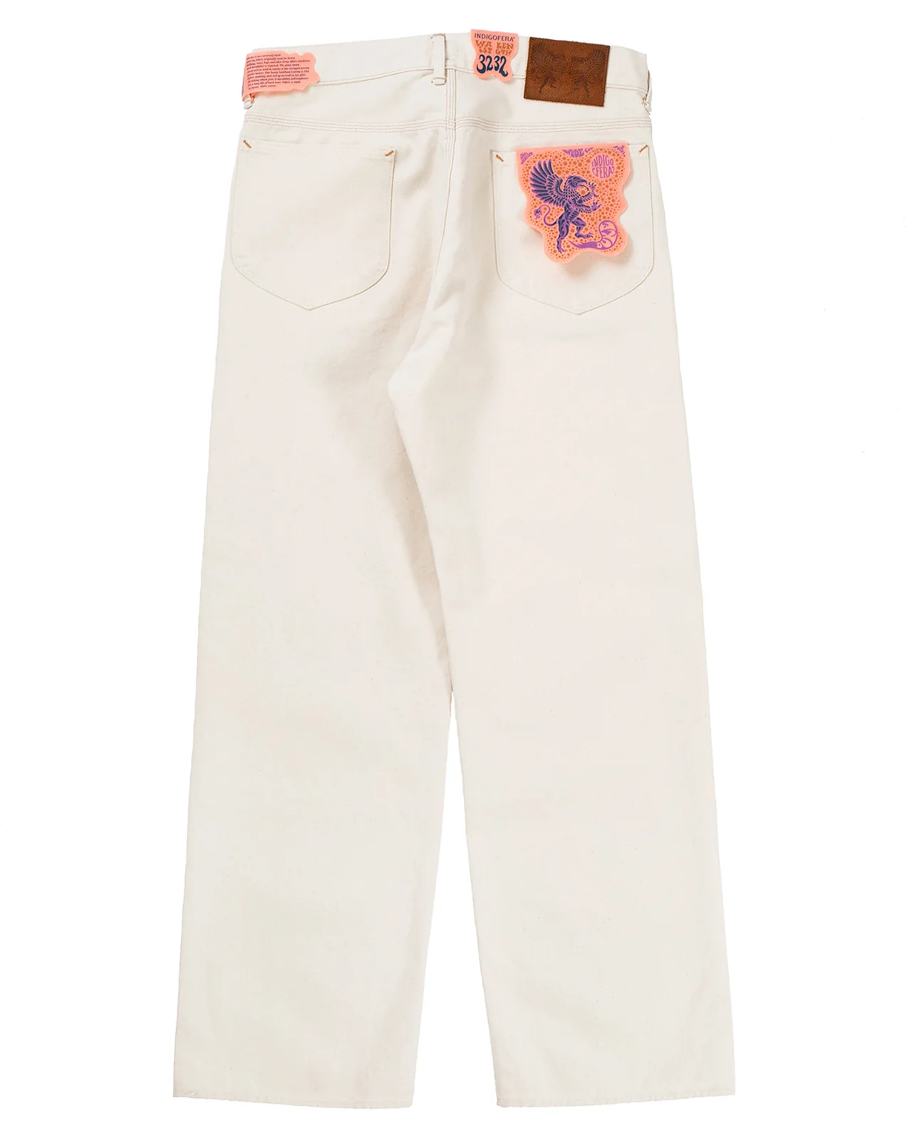 Indigofera Duke Pants, Smithson Canvas, Ecru - Image 2