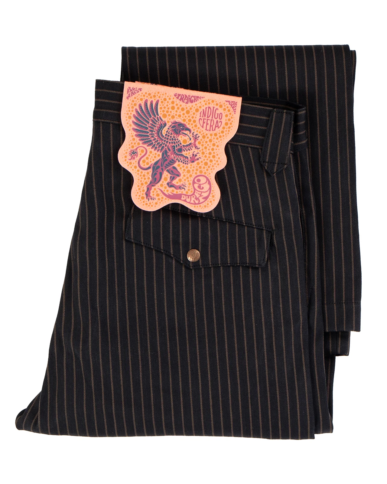 Indigofera Durango Pants, Sable Stripe - Image 5