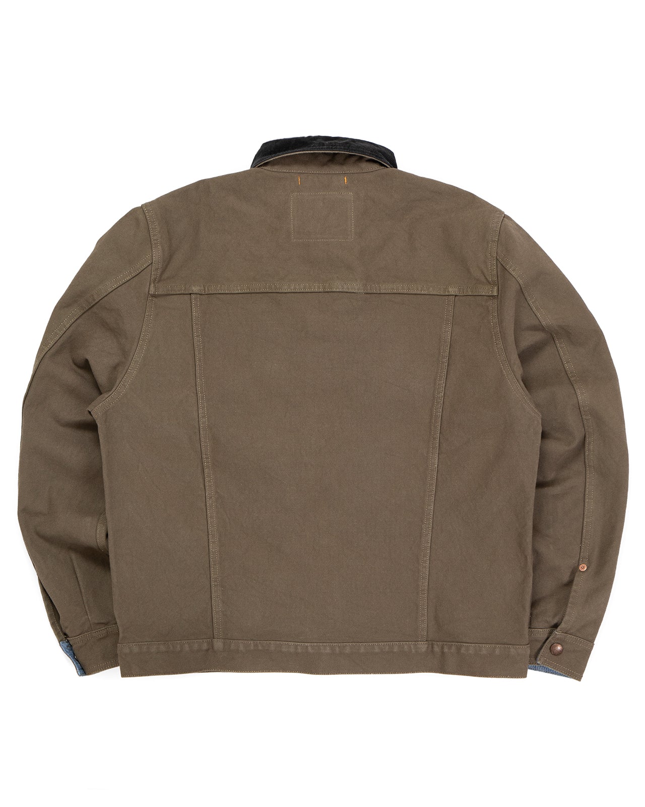 Indigofera Fargo Quarter Jacket, Smithson Canvas, Dark Olive - Image 2