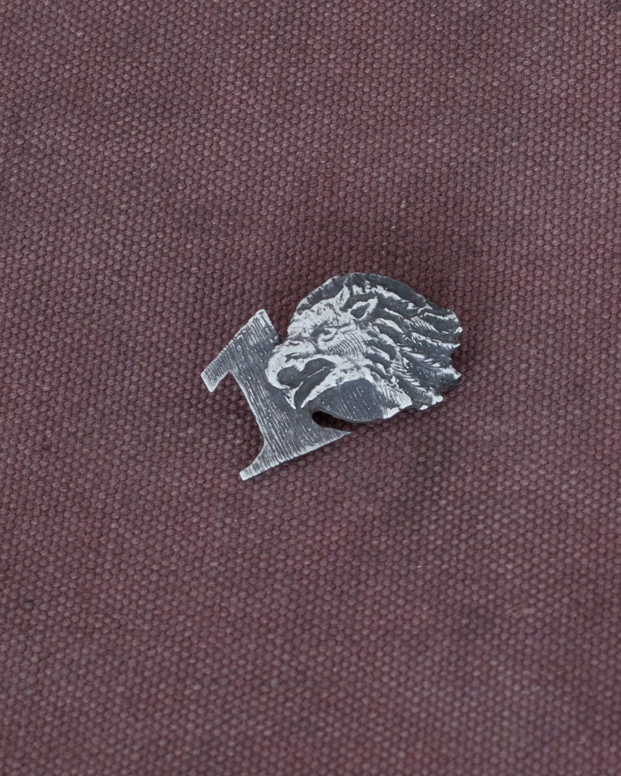 Indigofera Gryphon Silver Pin - Image 2