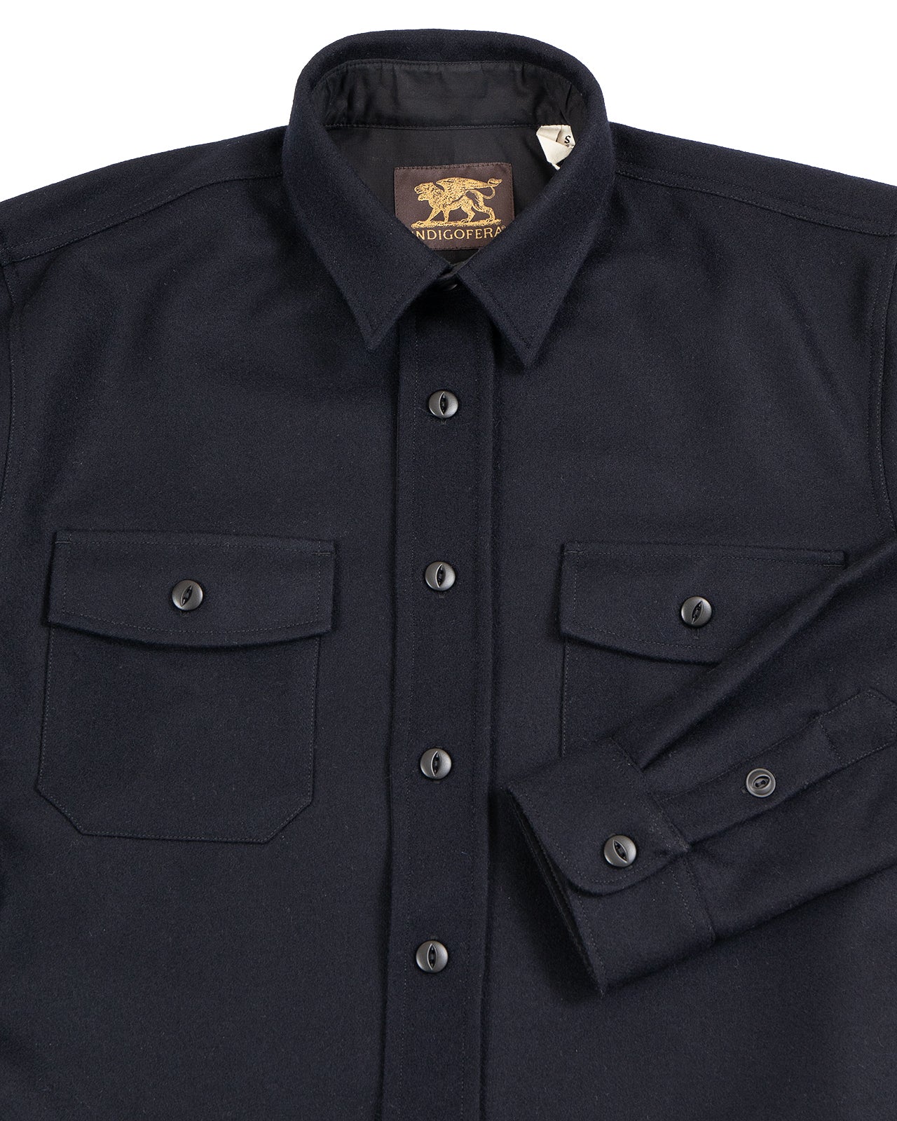Indigofera Iconic Shirt, Dark Navy - Image 3