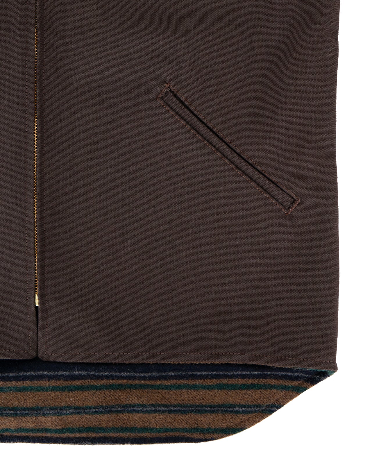 Indigofera Iconic Vest, Smithson Canvas, Brown - Image 3
