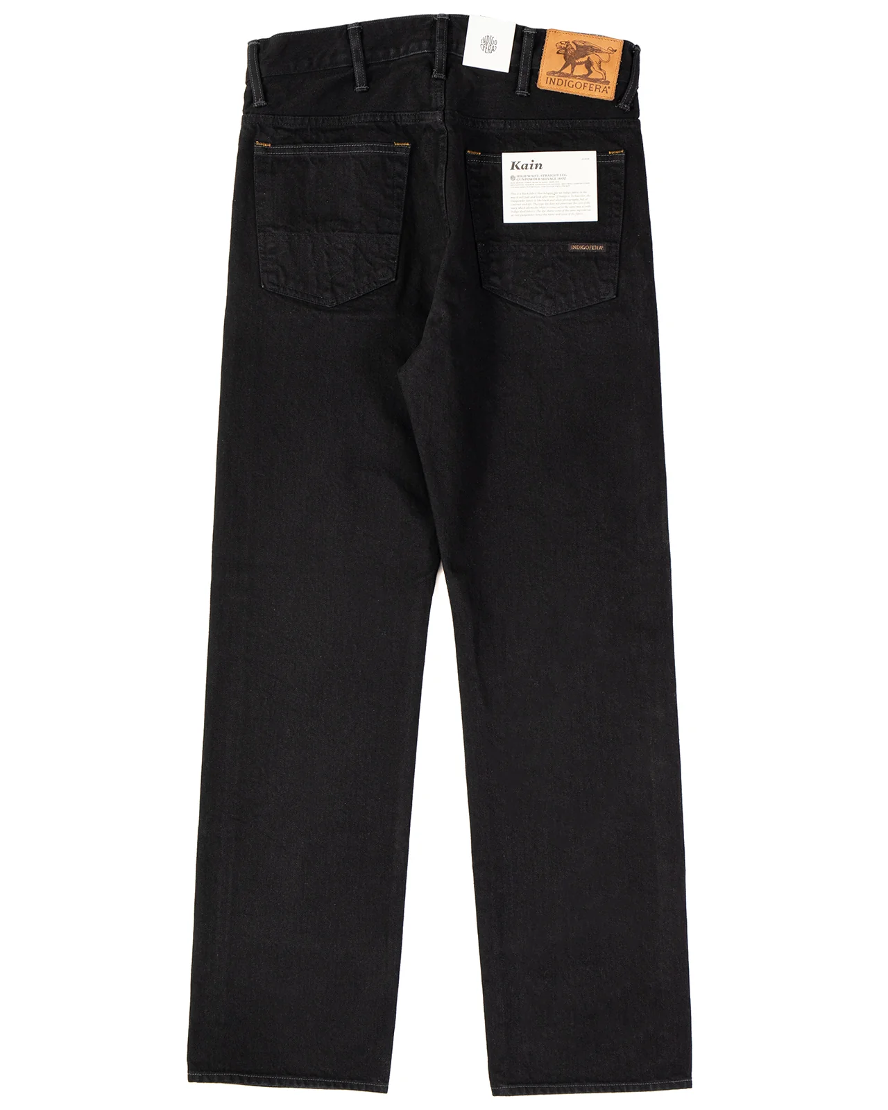 Indigofera Kain Jeans, Gunpowder Rinsed - Image 3
