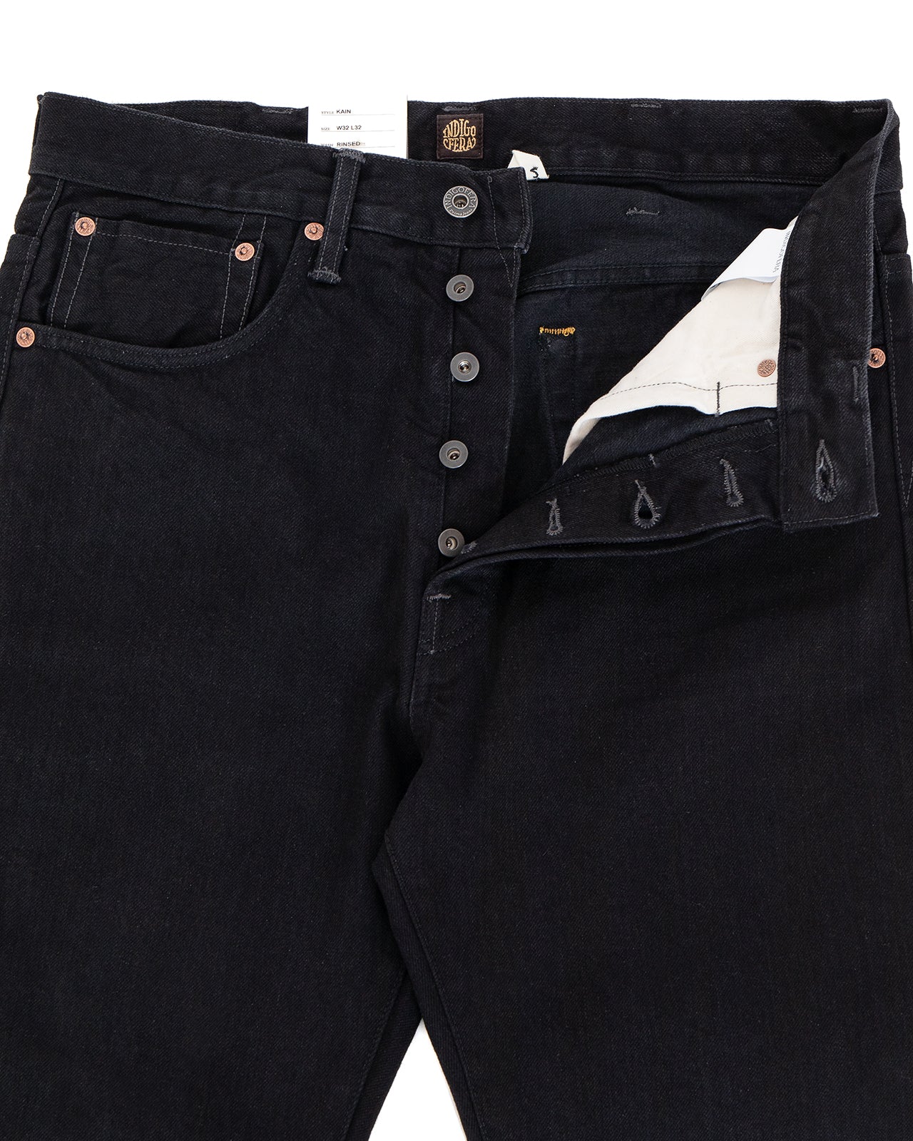 Indigofera Kain Jeans, Gunpowder Rinsed - Image 4