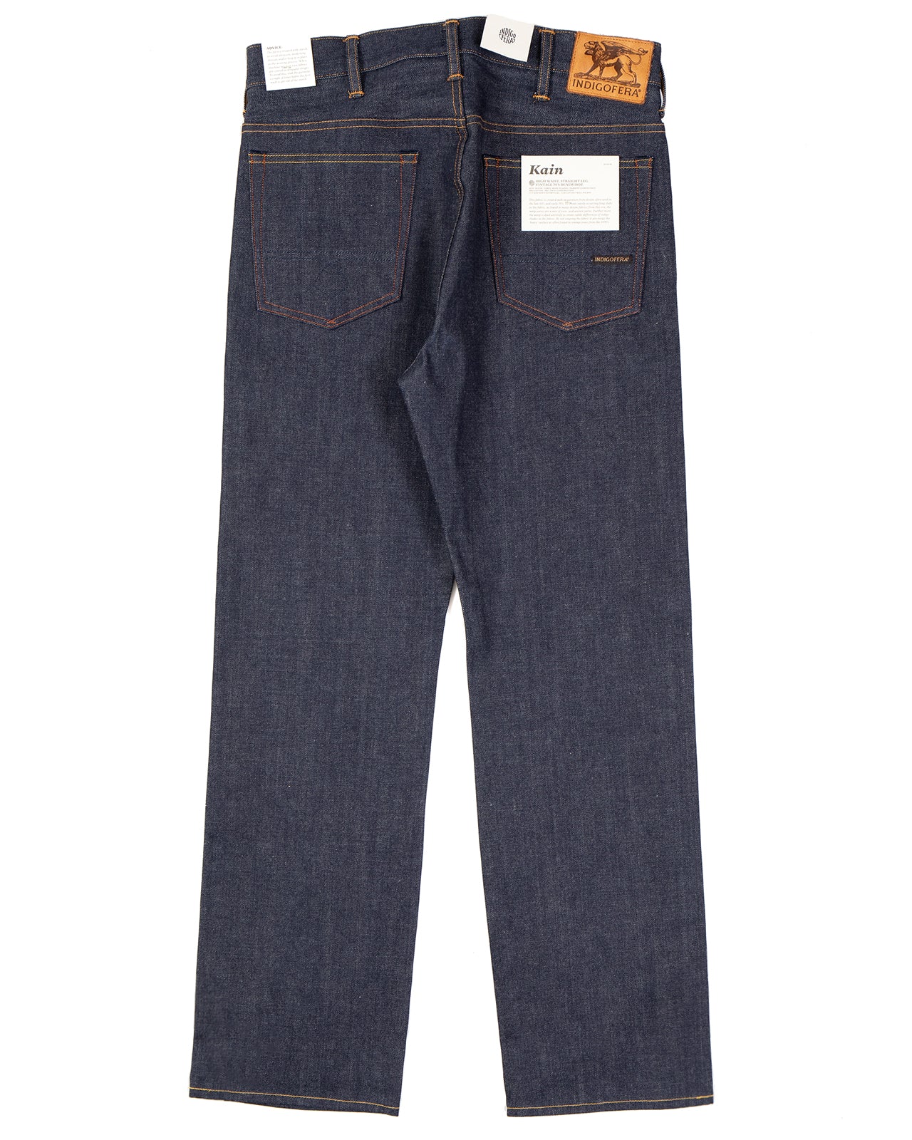 Indigofera Kain Jeans, Vintage 70s Denim - Image 2