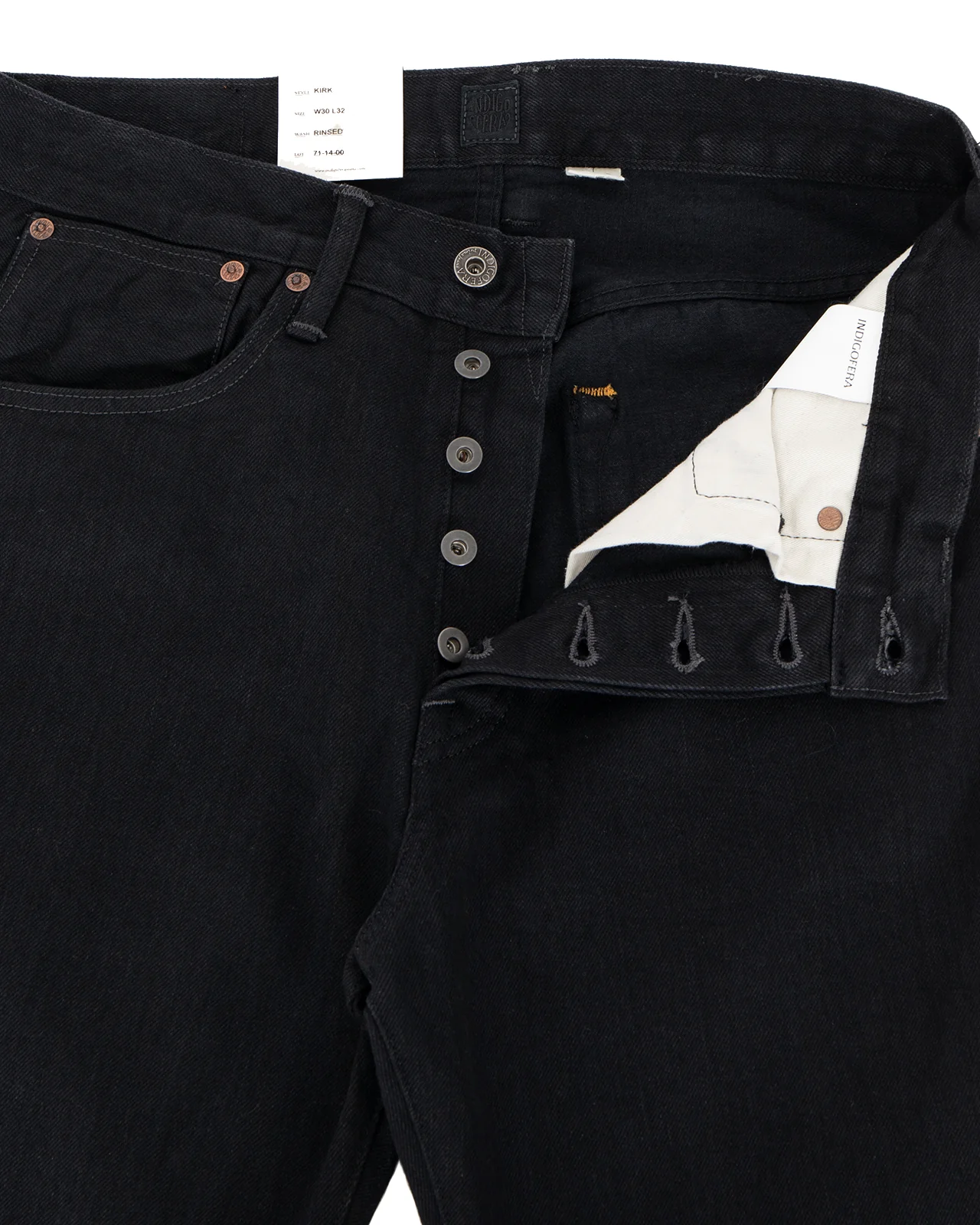 Indigofera Kirk Pants, Gunpowder Soaked - Image 4