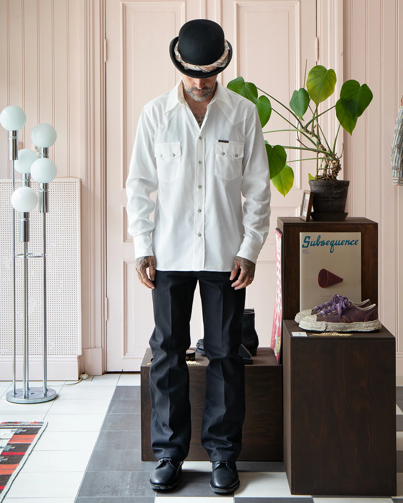 Indigofera Lindell Shirt White - Image 2