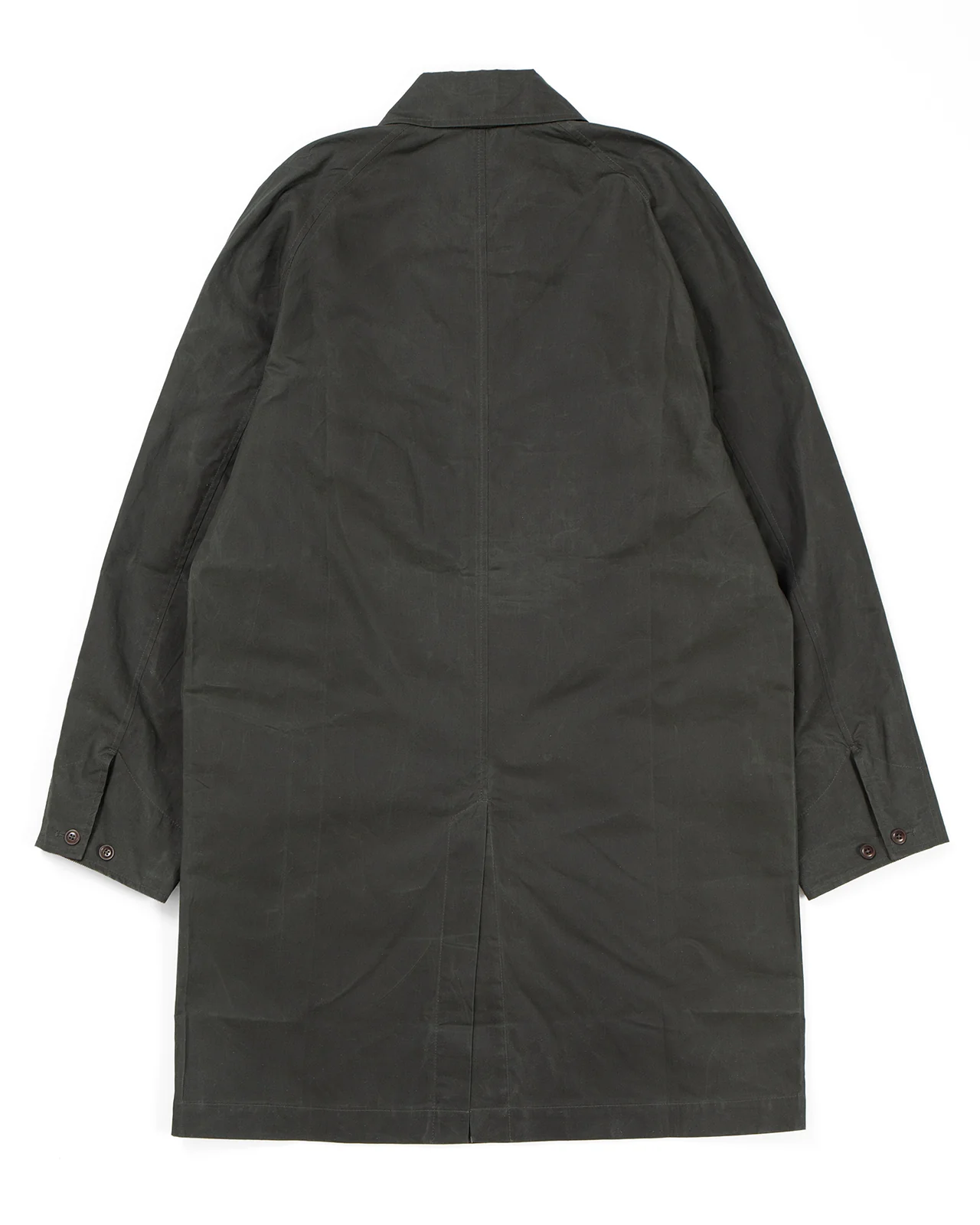 Indigofera Raven Coat, Coated Cotton Twill - Image 4