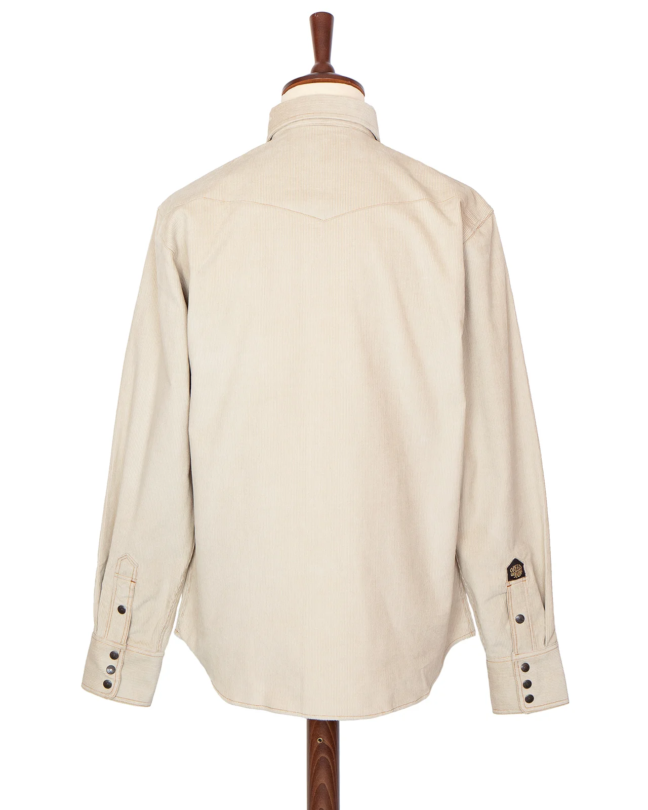 Indigofera Ryman Corduroy Shirt, White - Image 5