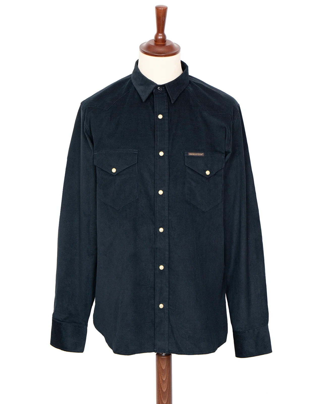 Indigofera Sideras Shirt, Corduroy, Navy