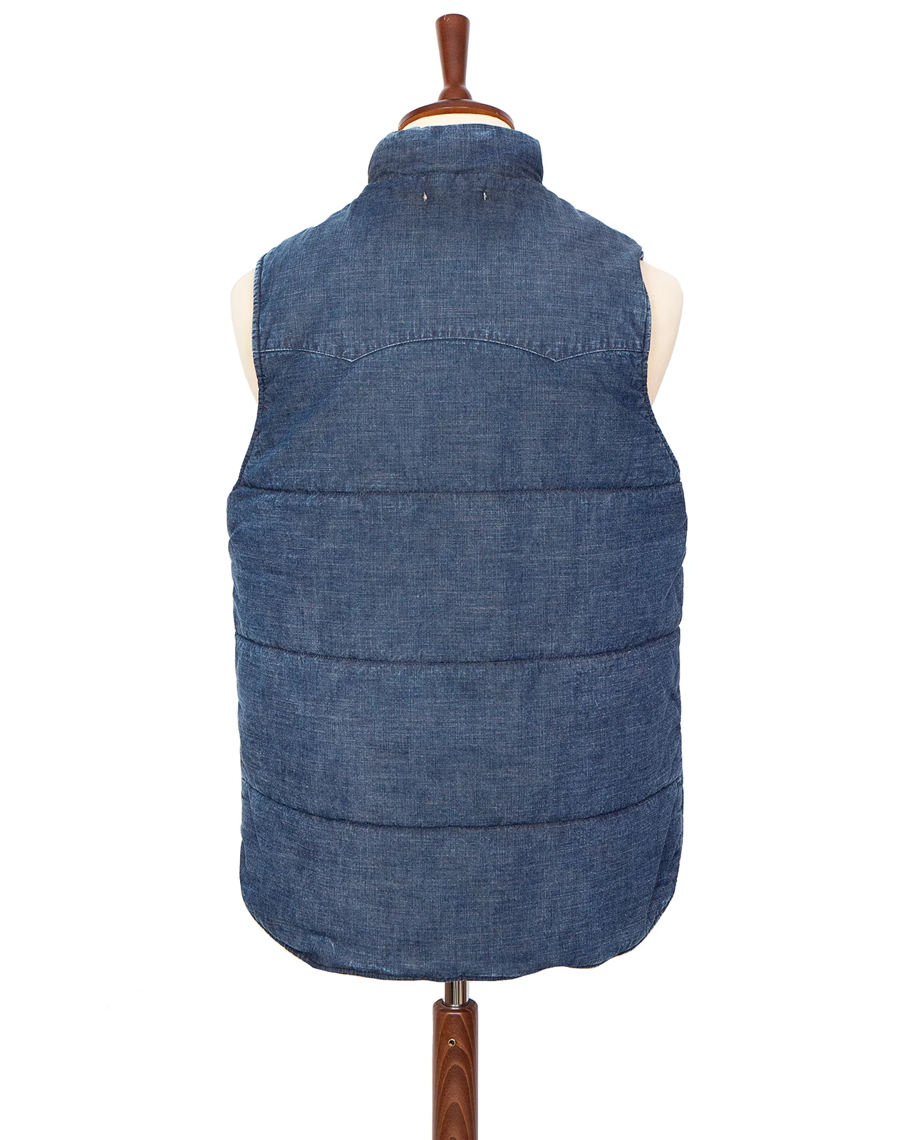 Indigofera Stosh Vest, Mil Chambray - Image 5