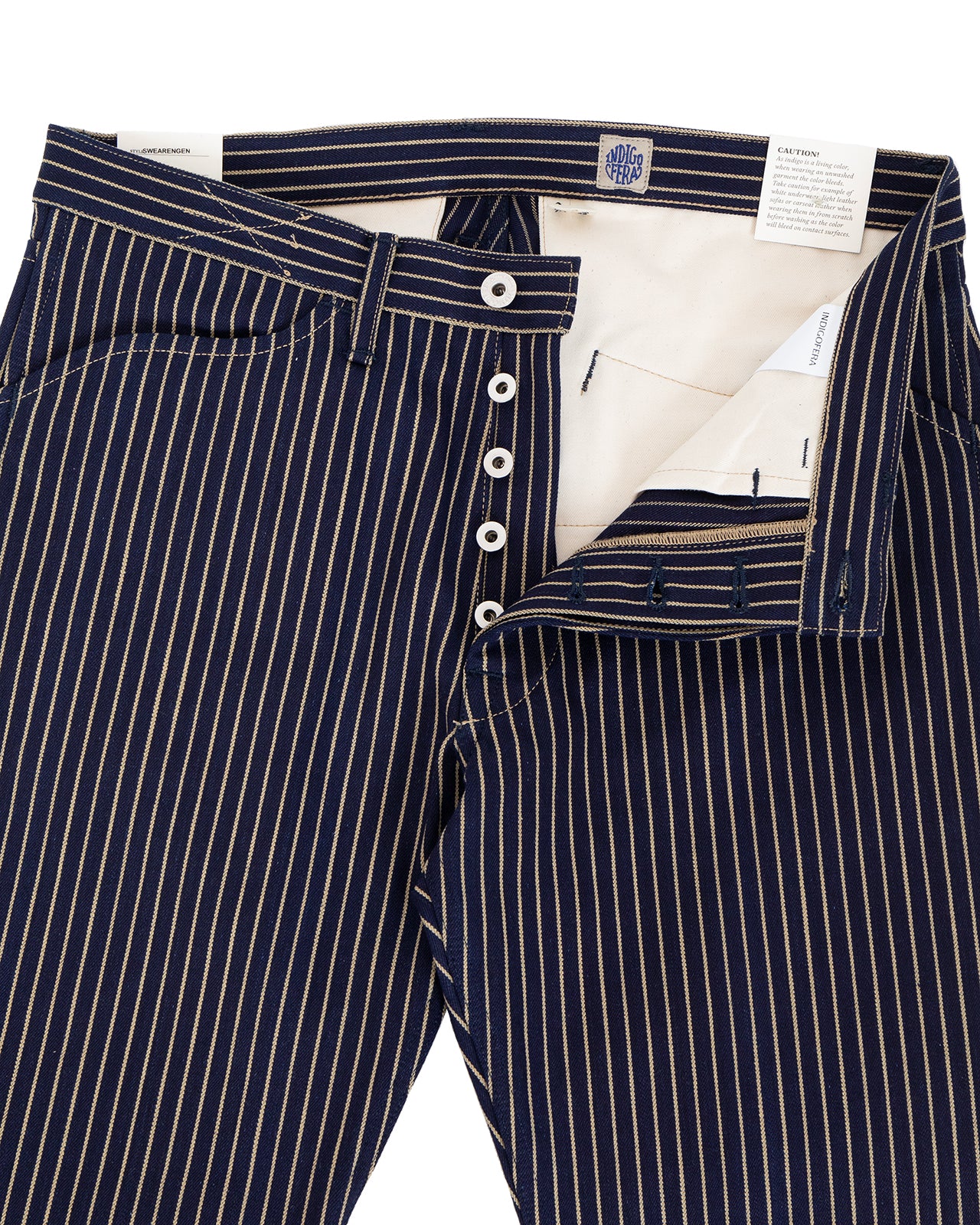 Indigofera Swearengen Pants, Single Stripe - Image 3