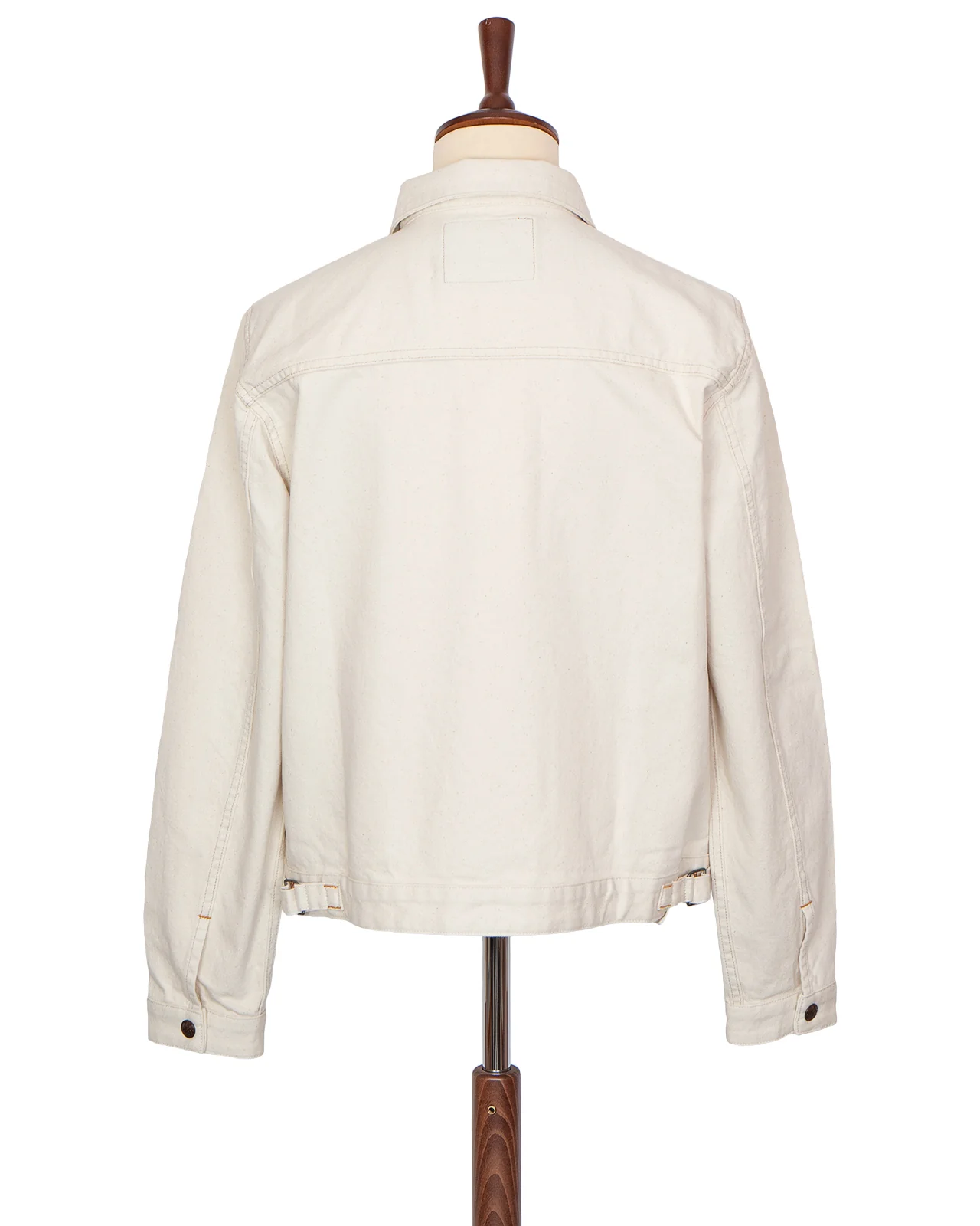 Indigofera Wibaux Jacket, Broken Twill Ecru - Image 2