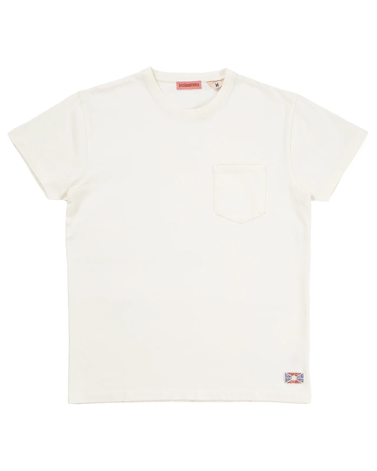 Indigofera Wilson T-Shirt, Cocatoo White