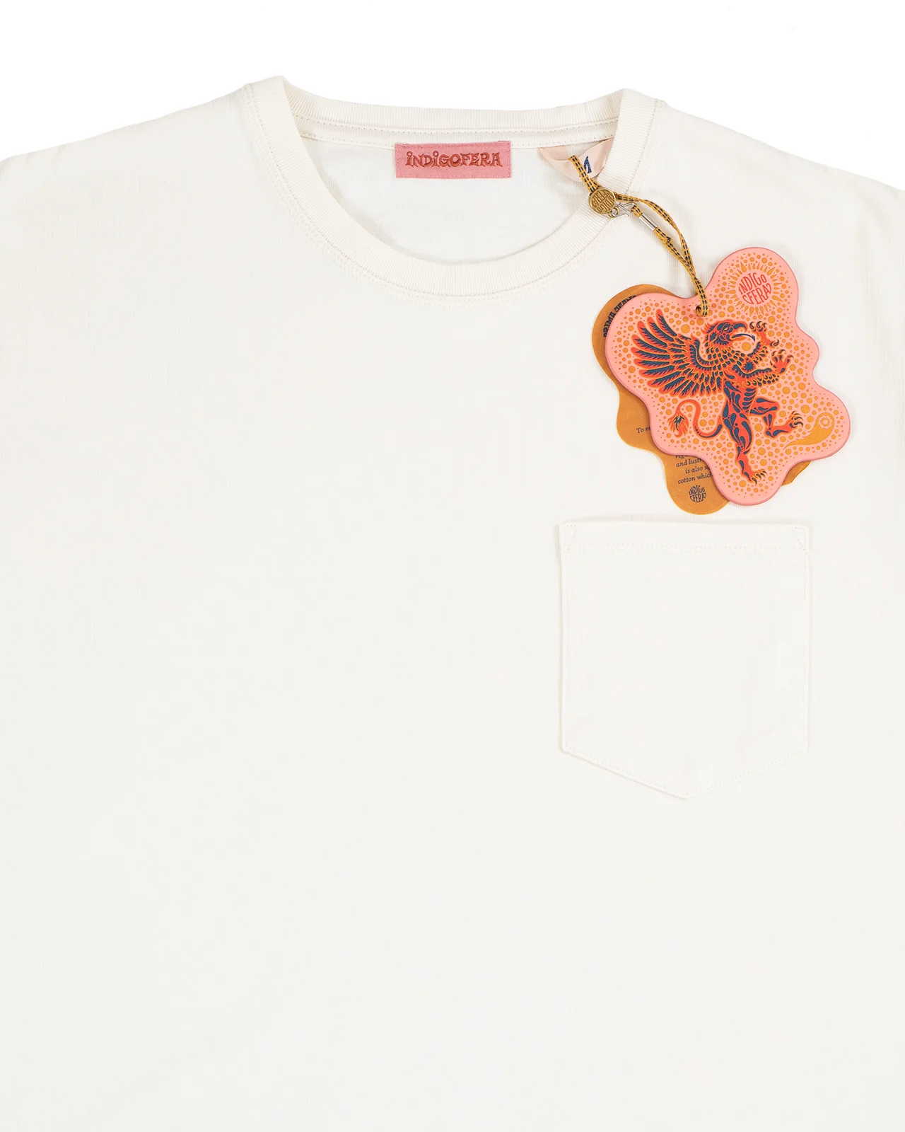 Indigofera Wilson T-Shirt, Cocatoo White - Image 2