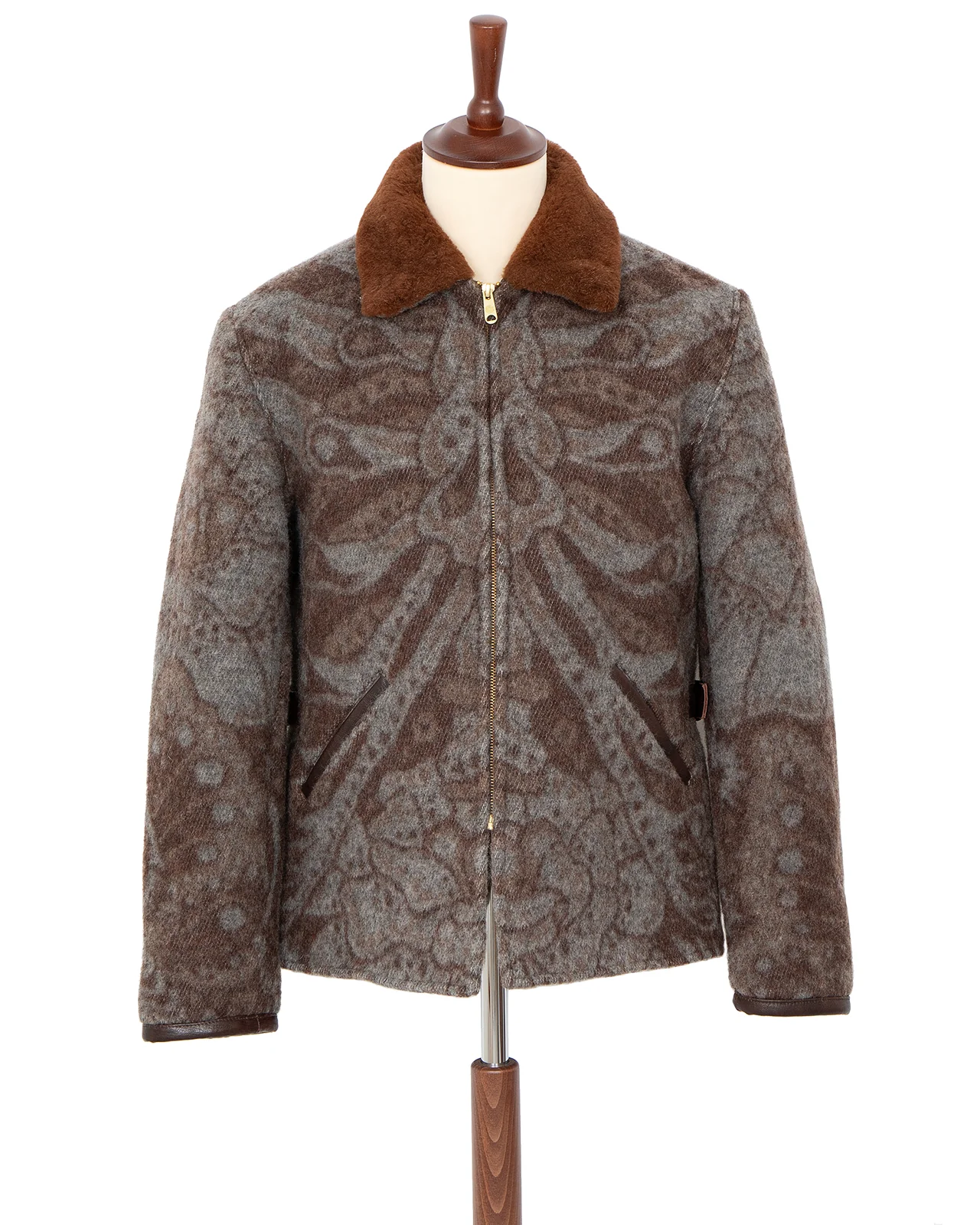 Indigofera x Björn Atldax Bannack Wool Jacket, Dia De Muertos