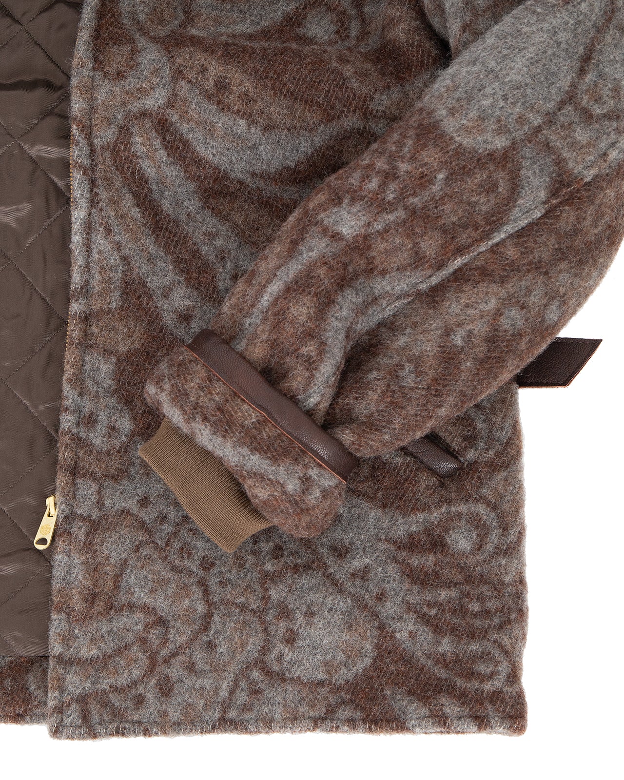 Indigofera x Björn Atldax Bannack Wool Jacket, Dia De Muertos - Image 6
