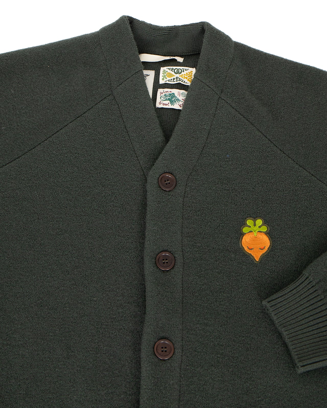 Indigofera x Björn Atldax, Hastur Cardigan, Dark Forest Green - Image 2