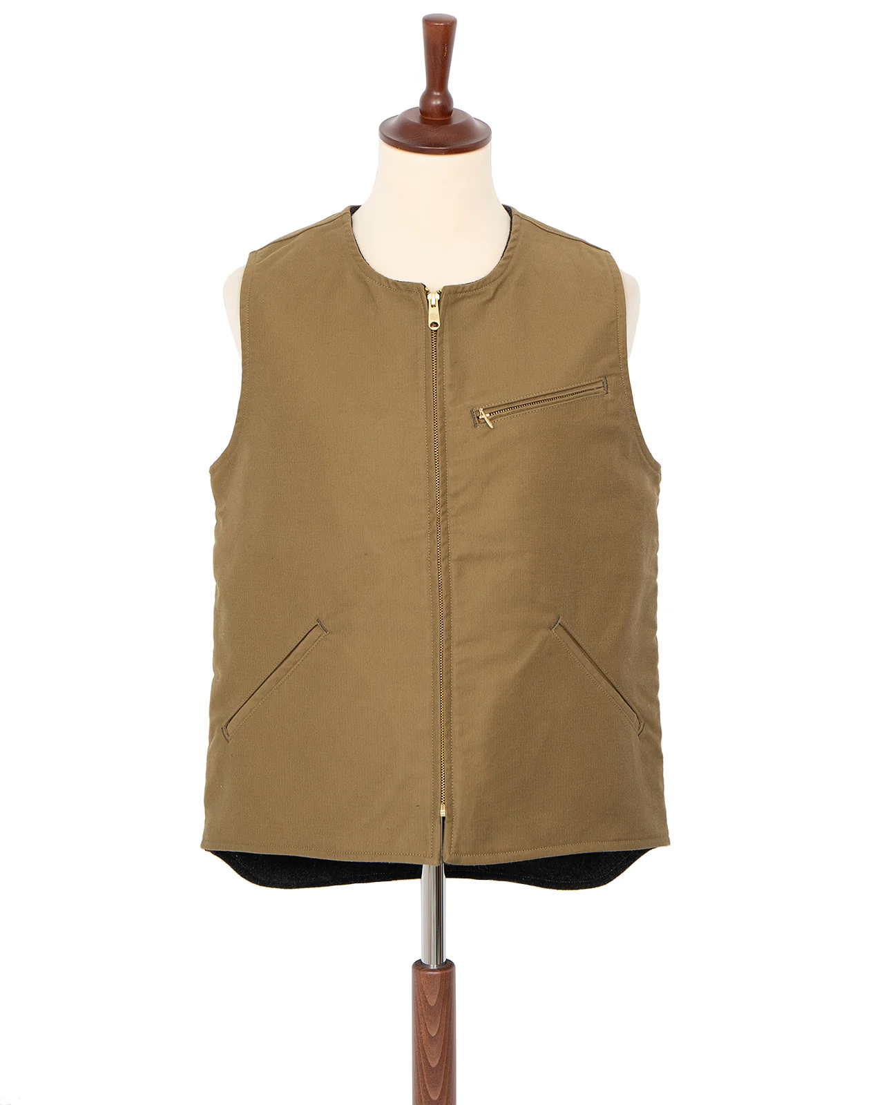 Indigofera x Björn Atldax, Iconic Vest, Bedford Cord, Root of All Evil - Image 2