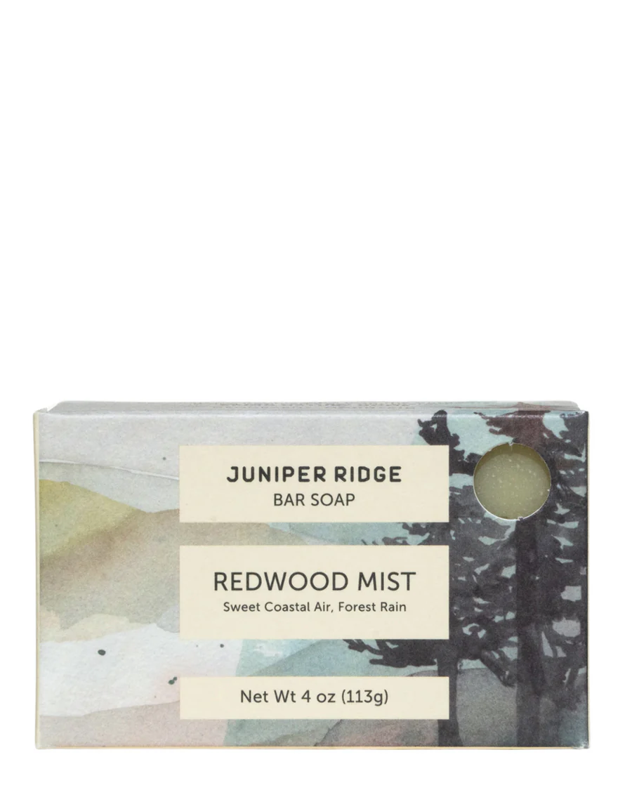 Juniper Ridge Bar Soap, Redwood Mist