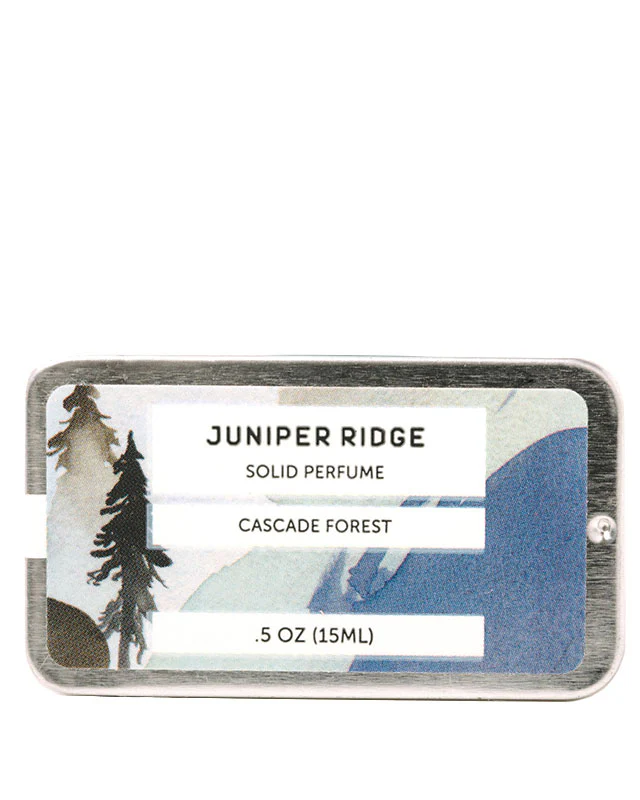 Juniper Ridge Solid Perfume, Cascade Forest