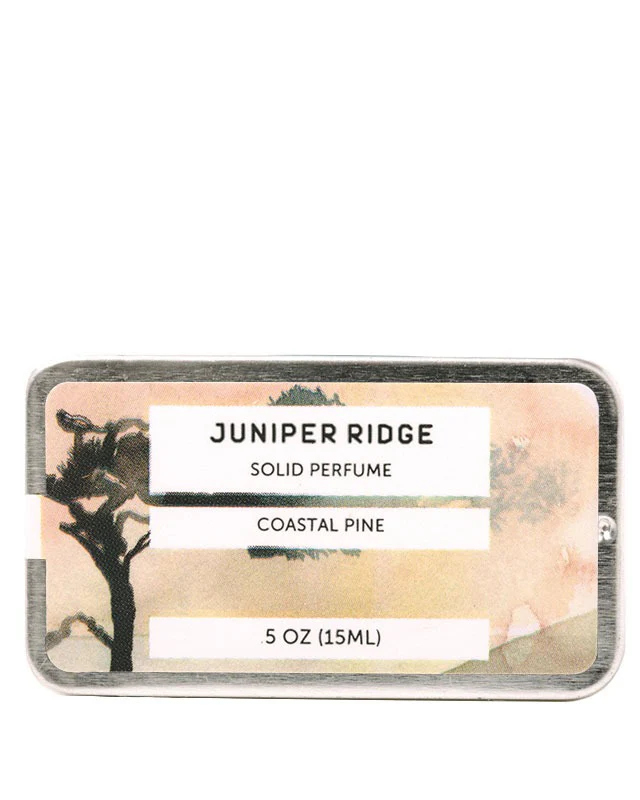 Juniper Ridge Solid Perfume, Coastal Pine