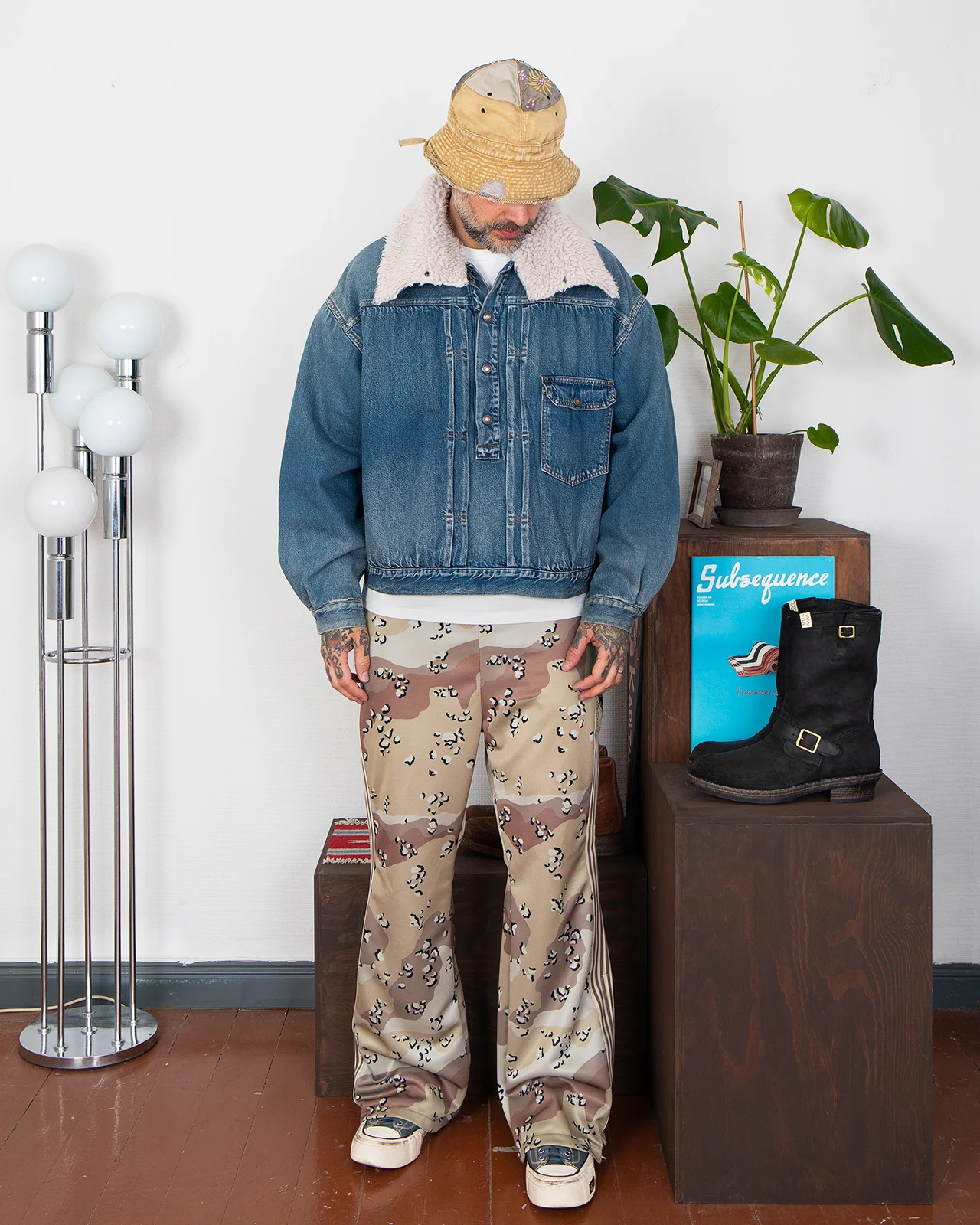 Kapital 11.5oz Denim 1st Jacket Anorak - Image 2
