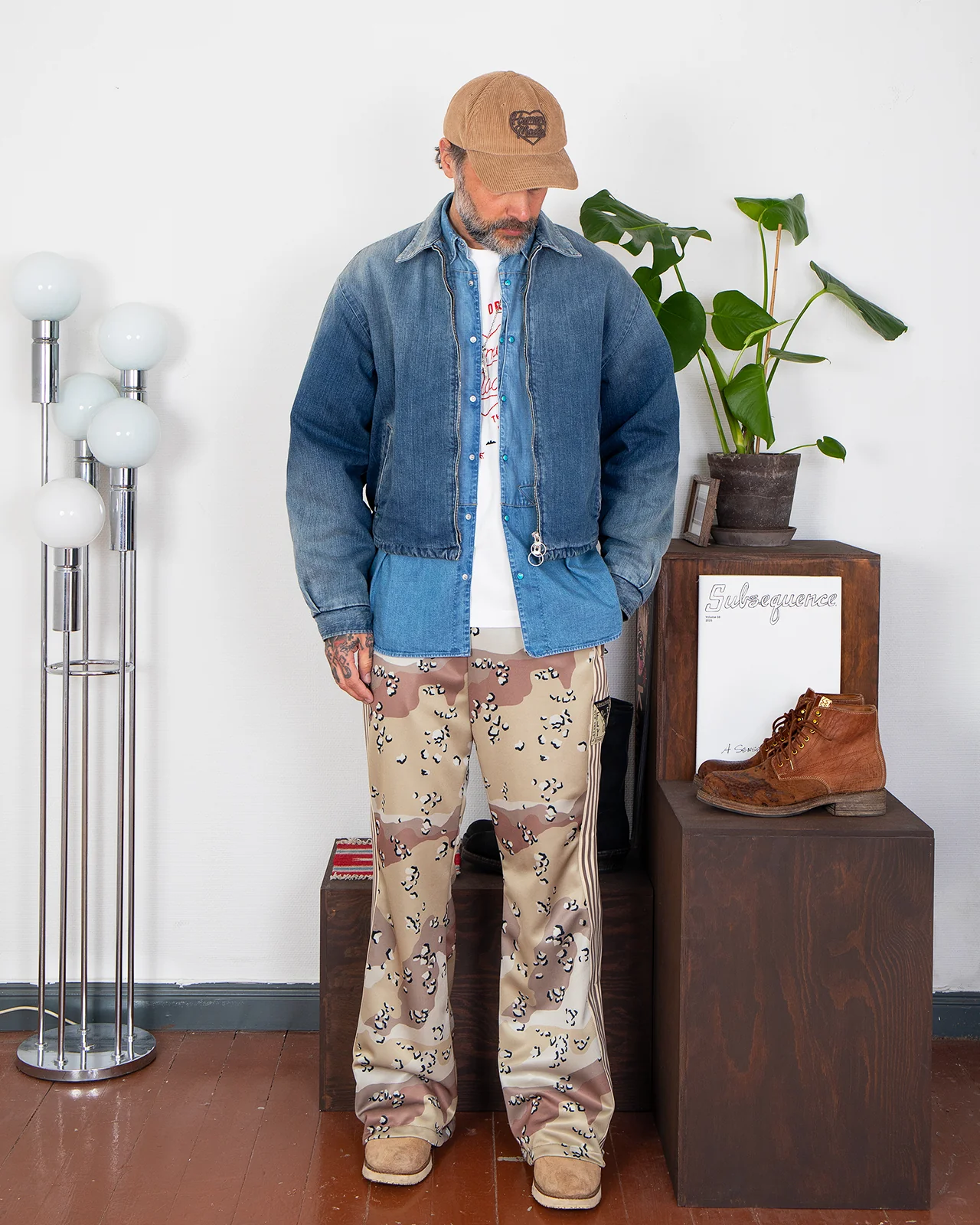 Kapital 12oz Denim Hacksaw Drizzler Jacket - Image 2