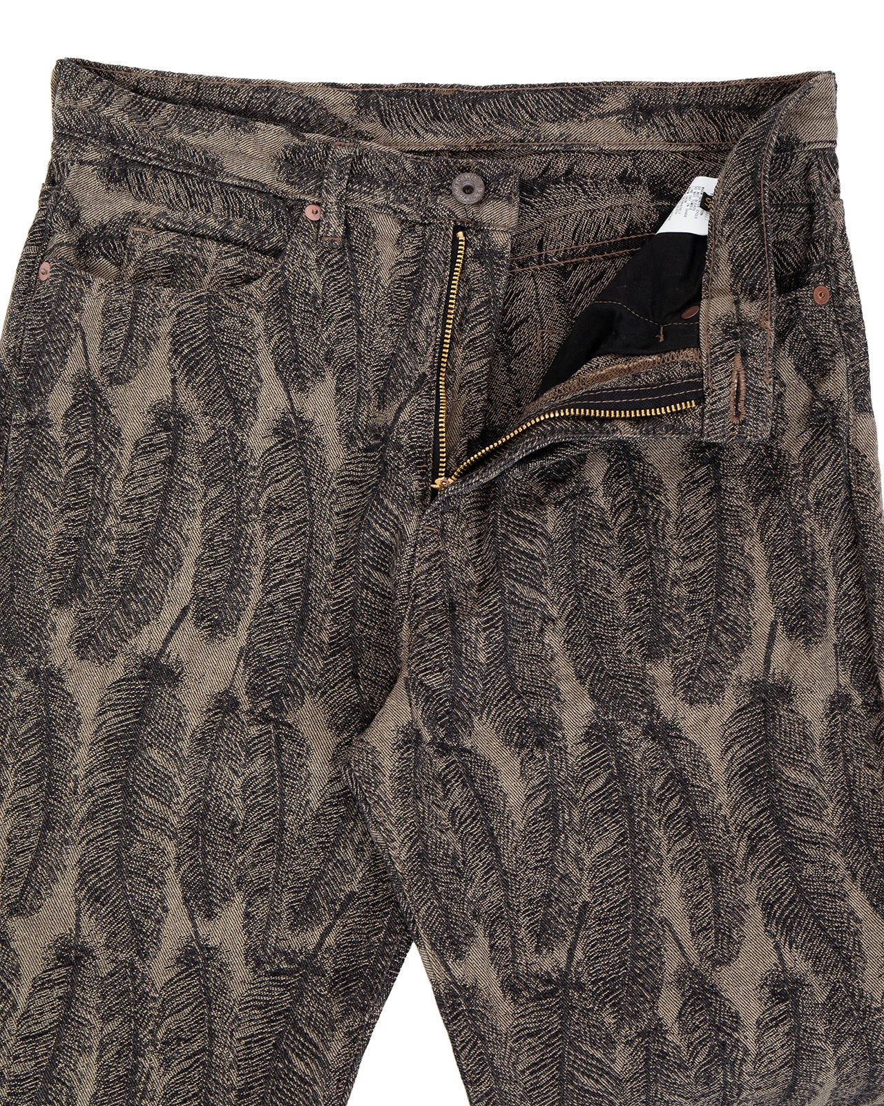Kapital 12oz Magpie Denim 5P Okabello, Grey - Image 4