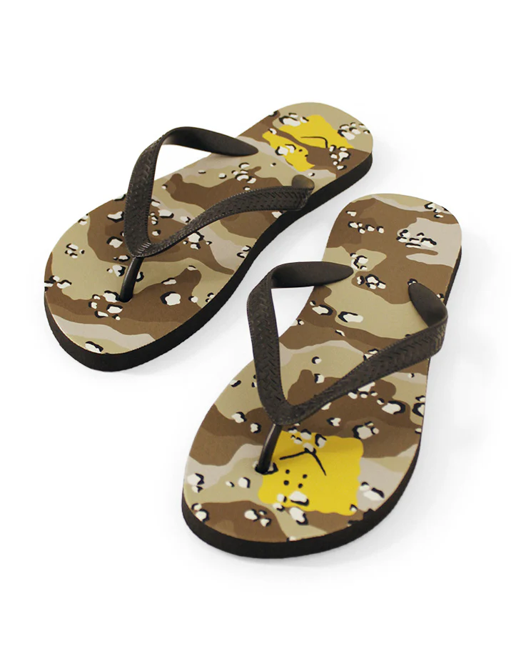 Kapital Choco-Chip Camo Flip Flops - Image 2