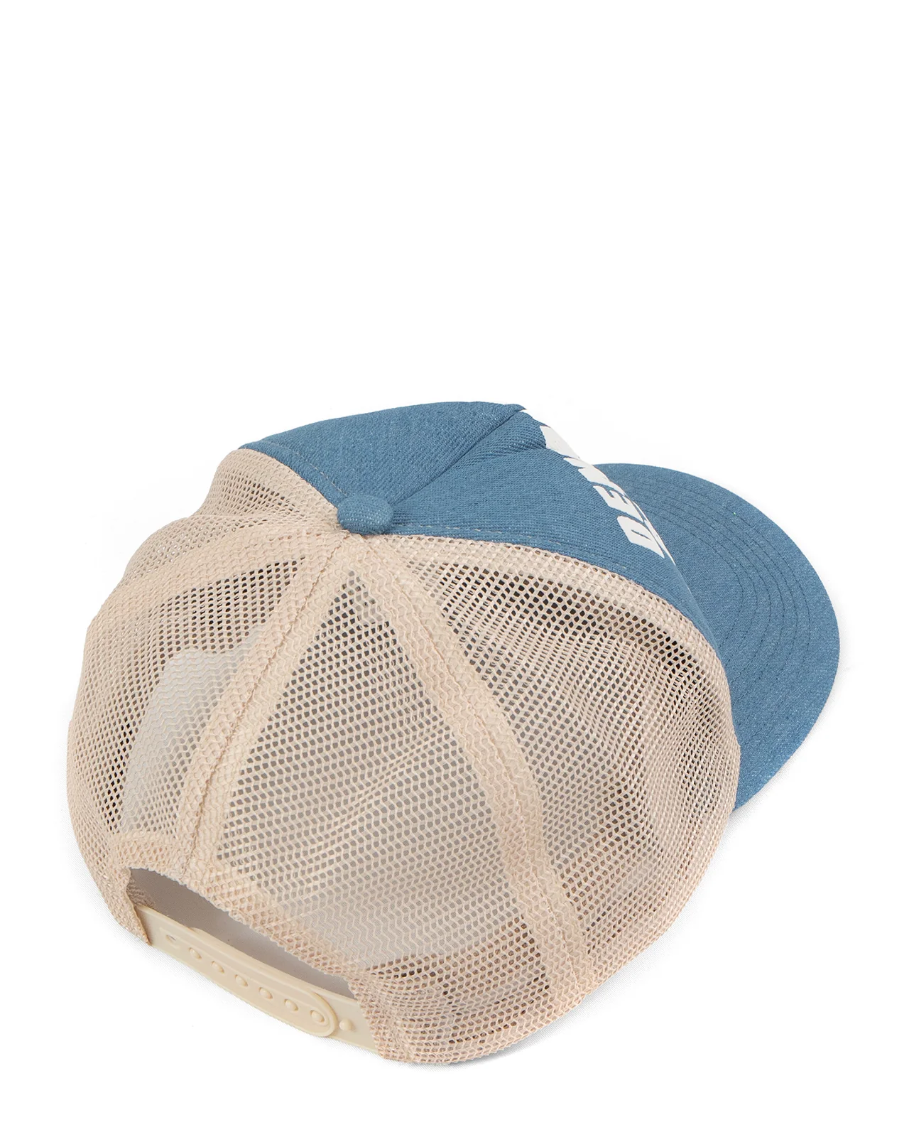 Kapital "Denim Repair Service" Denim Truck Cap - Image 2