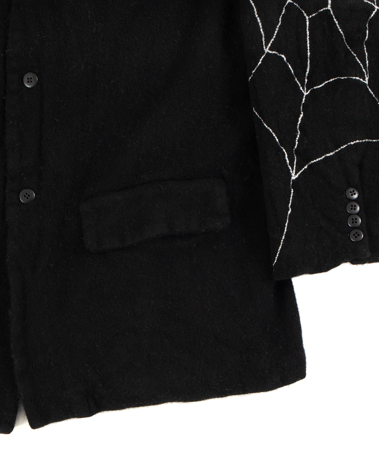 Kapital Fulling Wool Casa Jacket (KOUNTRY Dream Catch), Black - Image 5